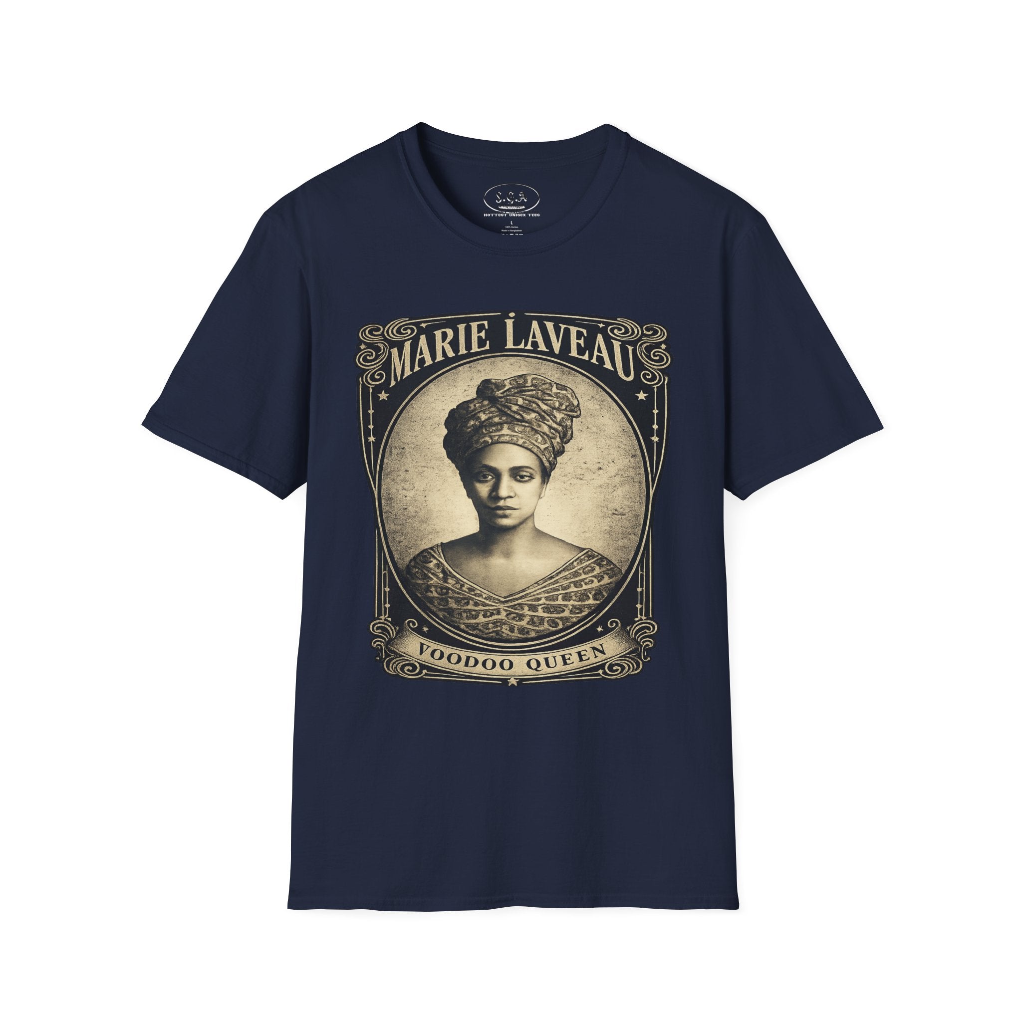 Marie Laveau Voodoo Queen T-Shirt – Smack God Apparel New Orleans Graphic Tee | Louisiana Hoodoo Streetwear Shirt | Spiritual Culture TShirt