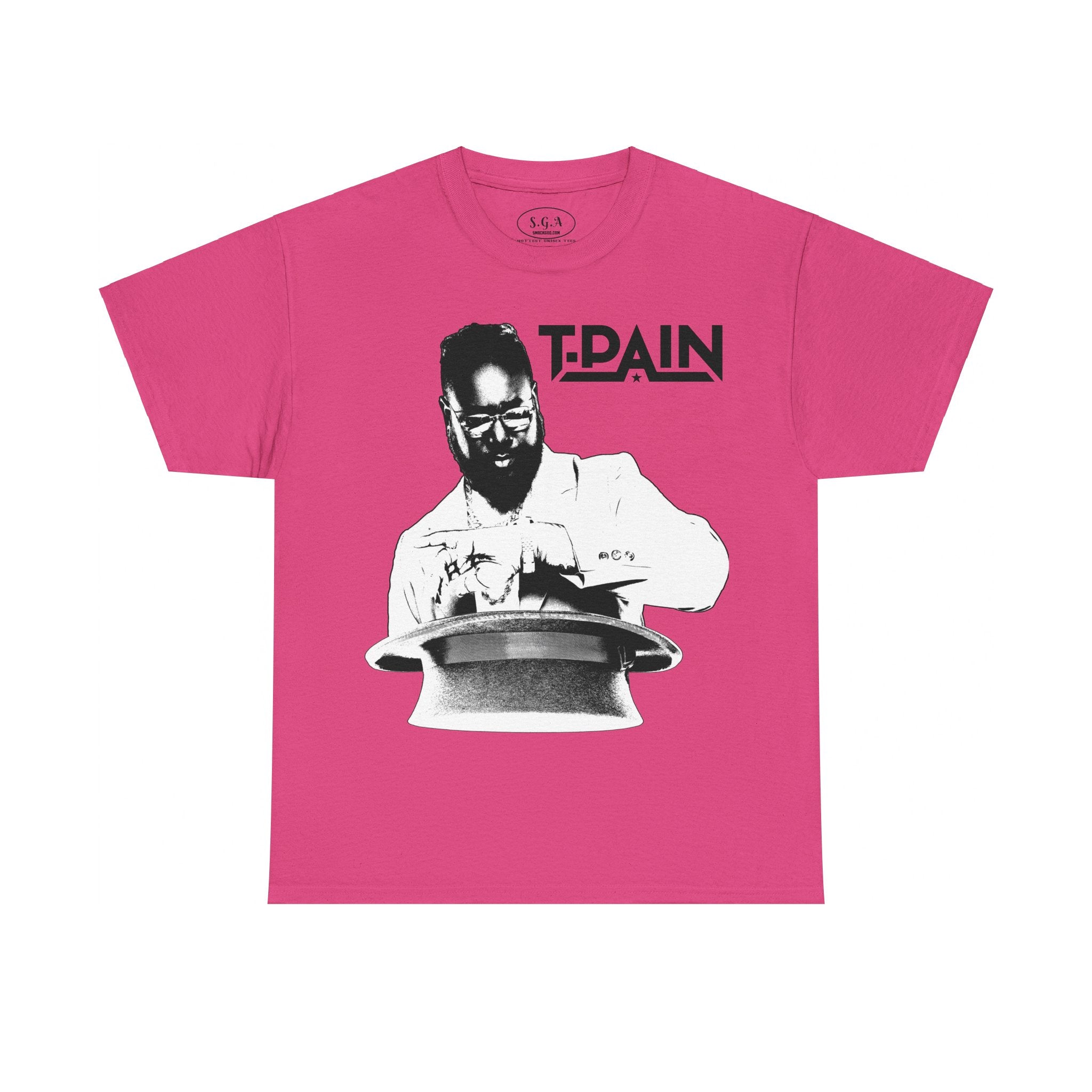 T-Pain Graphic T-Shirt – Smack God Apparel Hip Hop Streetwear Tee | Rap Icon Shirt | Urban Music TShirt