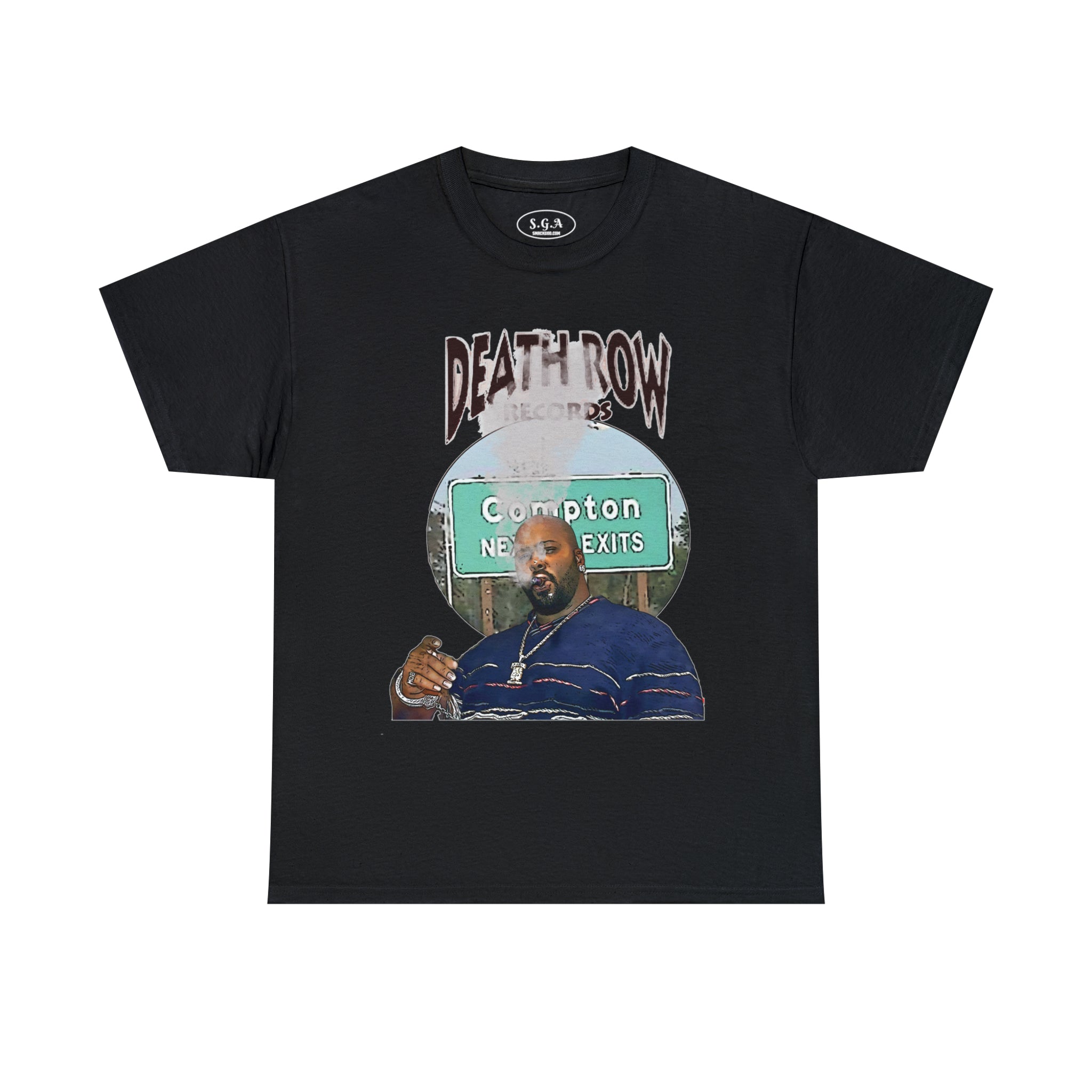 Suge Knight Death Row Records Inspired T-Shirt – West Coast Hip Hop Graphic Tee | Compton Streetwear Shirt | Smack God Apparel