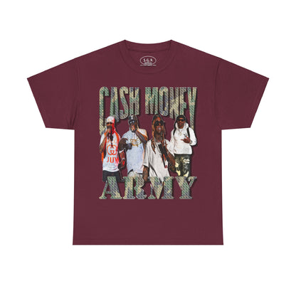 Cash Money Army T-Shirt | Smack God Apparel | Featuring Juvenile, B.G., Turk & Lil Wayne