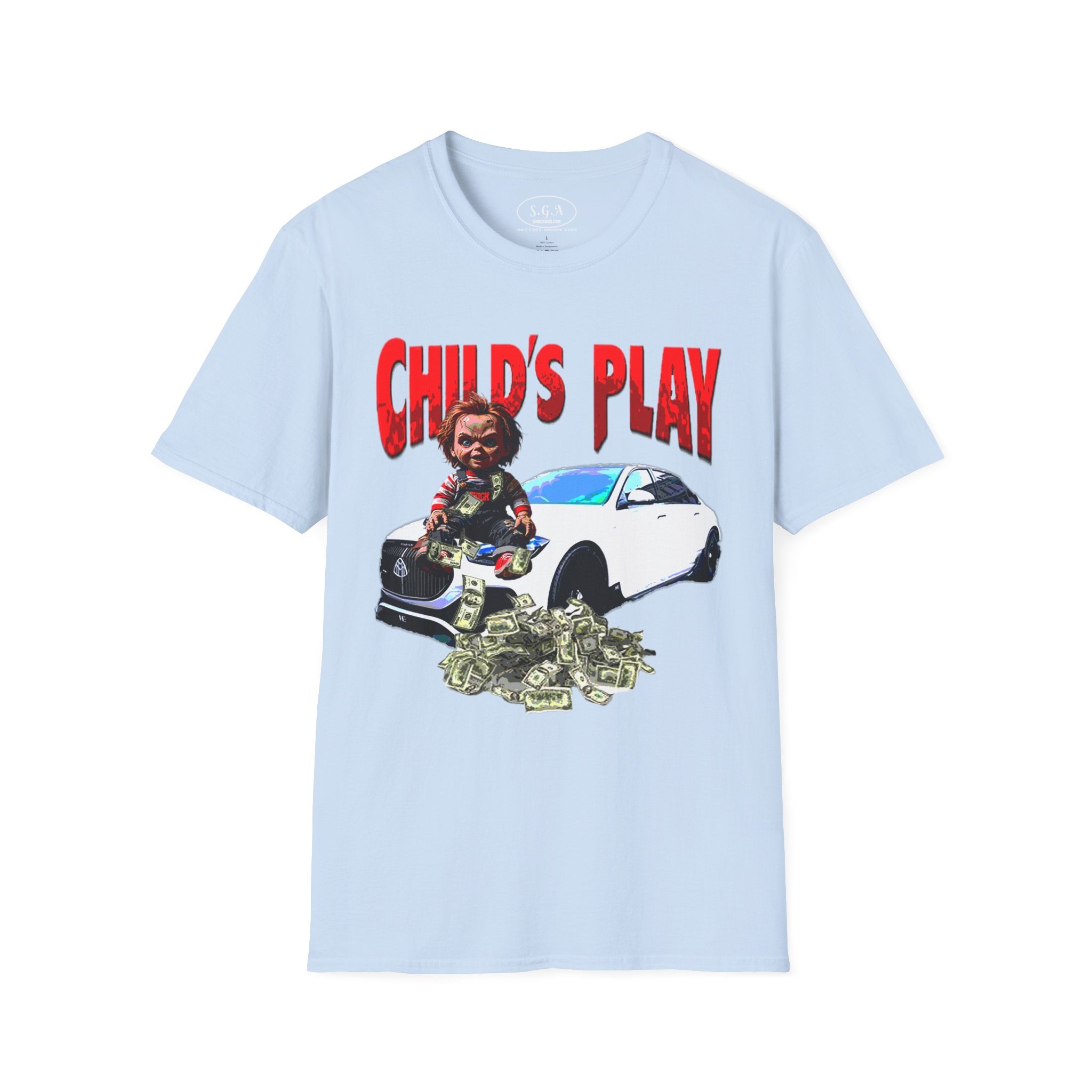 Child’s Play Horror Shirt – Smack God Apparel | Killer Doll Graphic T-Shirt | Funny Scary Movie Streetwear Tee
