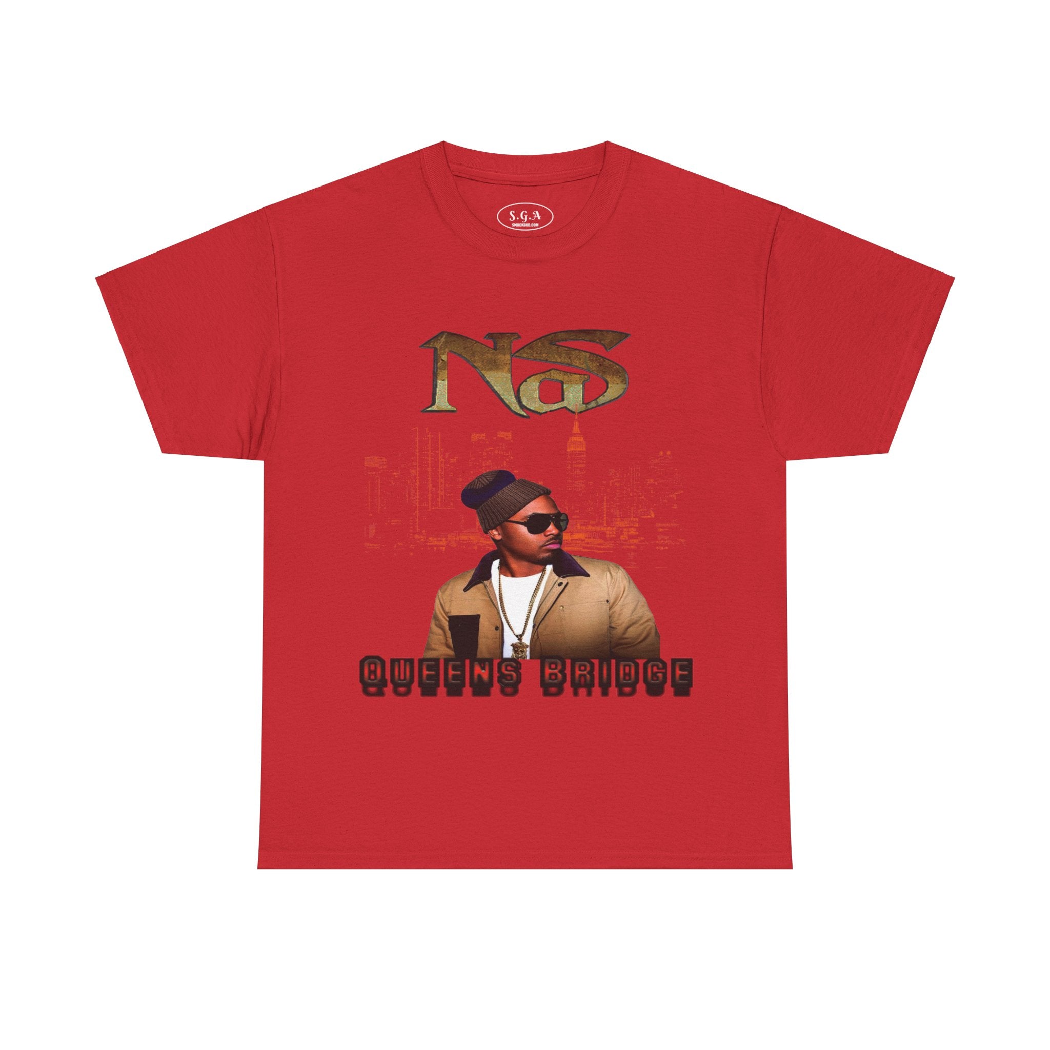 Nas Inspired Queens Bridge T-Shirt – Hip Hop Legend Graphic Tee | NYC Streetwear Shirt | Smack God Apparel