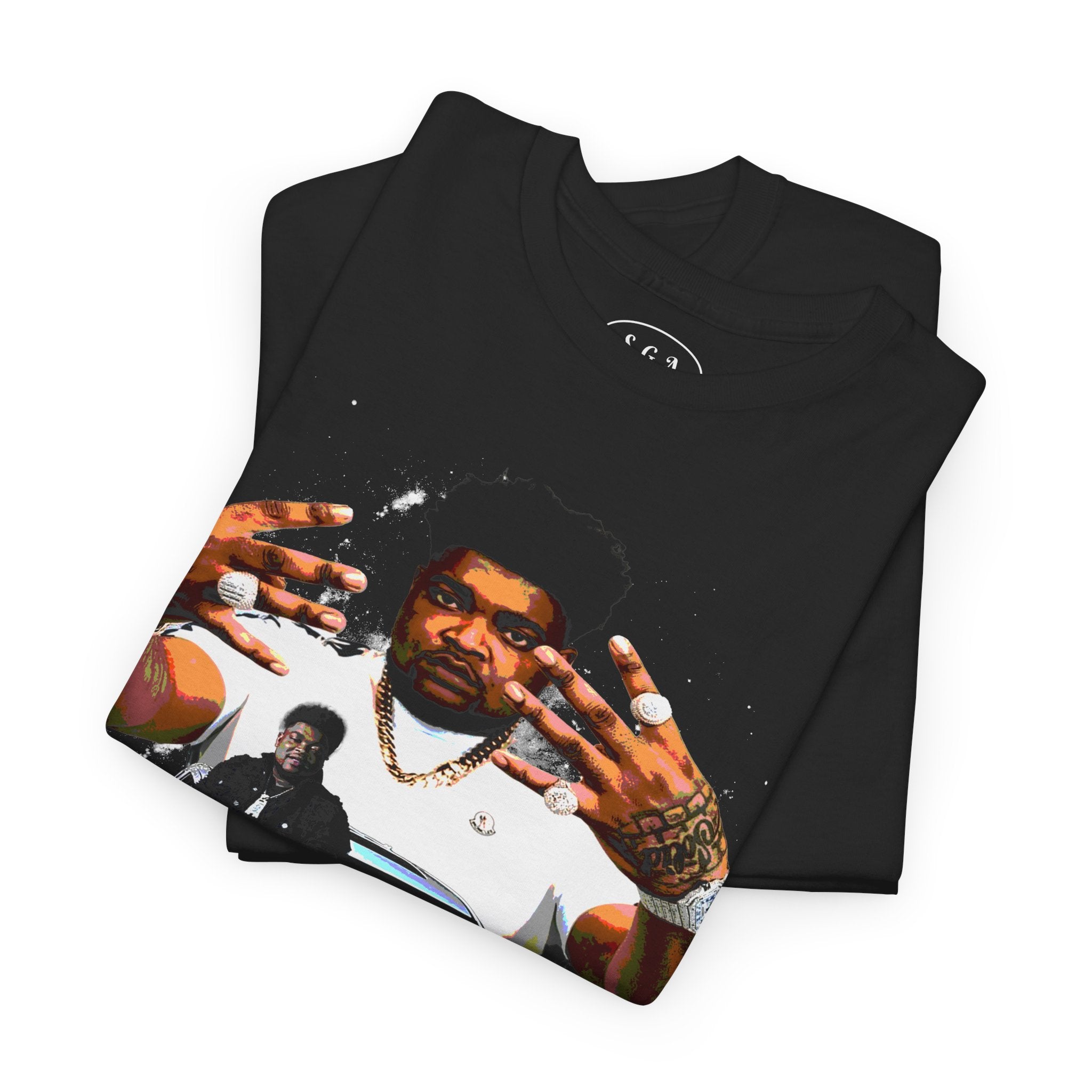 BossMan Dlow Inspired Graphic T-Shirt – Hustler Streetwear Rap Tee | Smack God Apparel Urban Drip Shirt