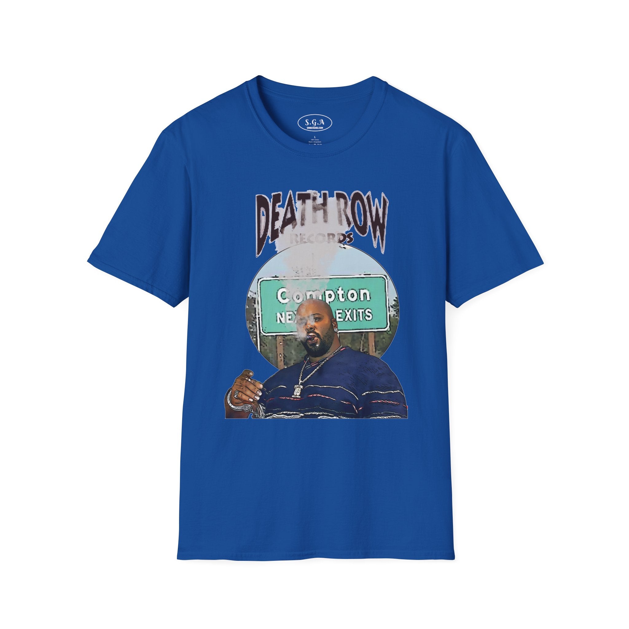 Suge Knight Death Row Records Inspired T-Shirt – West Coast Hip Hop Graphic Tee | Compton Streetwear Shirt | Smack God Apparel