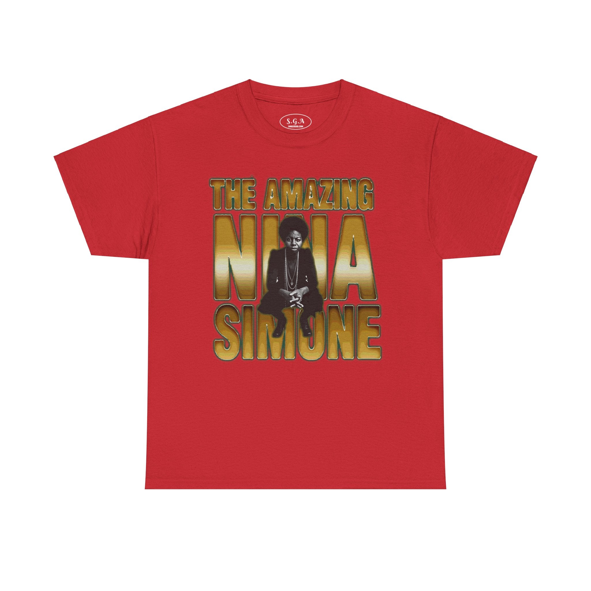 The Amazing Nina Simone T-Shirt – Soul Legend Graphic Tee | Black Culture Music Shirt | Smack God Apparel