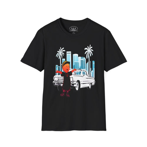 Caillou Streetwear Cartoon T-Shirt – Lowrider City Graphic Tee | Urban  Remix Shirt | Smack God Apparel