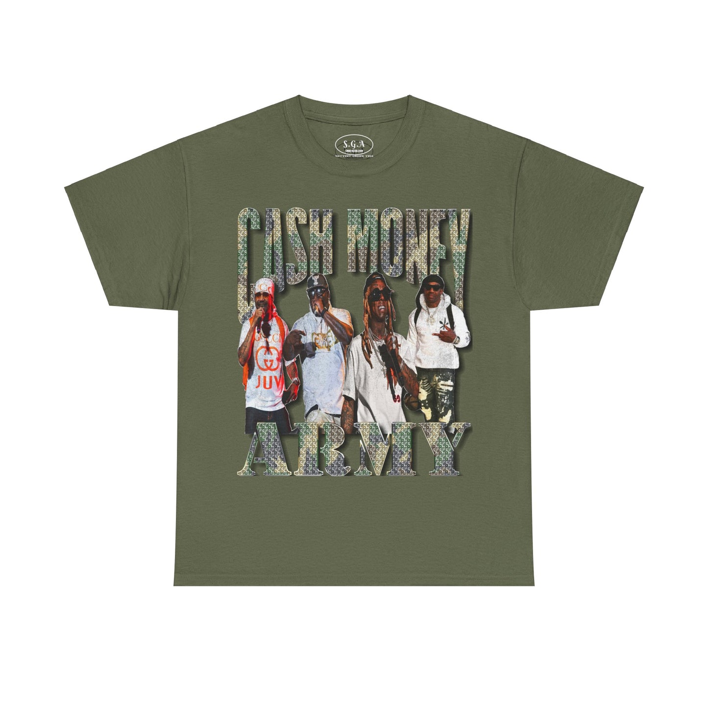 Cash Money Army T-Shirt | Smack God Apparel | Featuring Juvenile, B.G., Turk & Lil Wayne