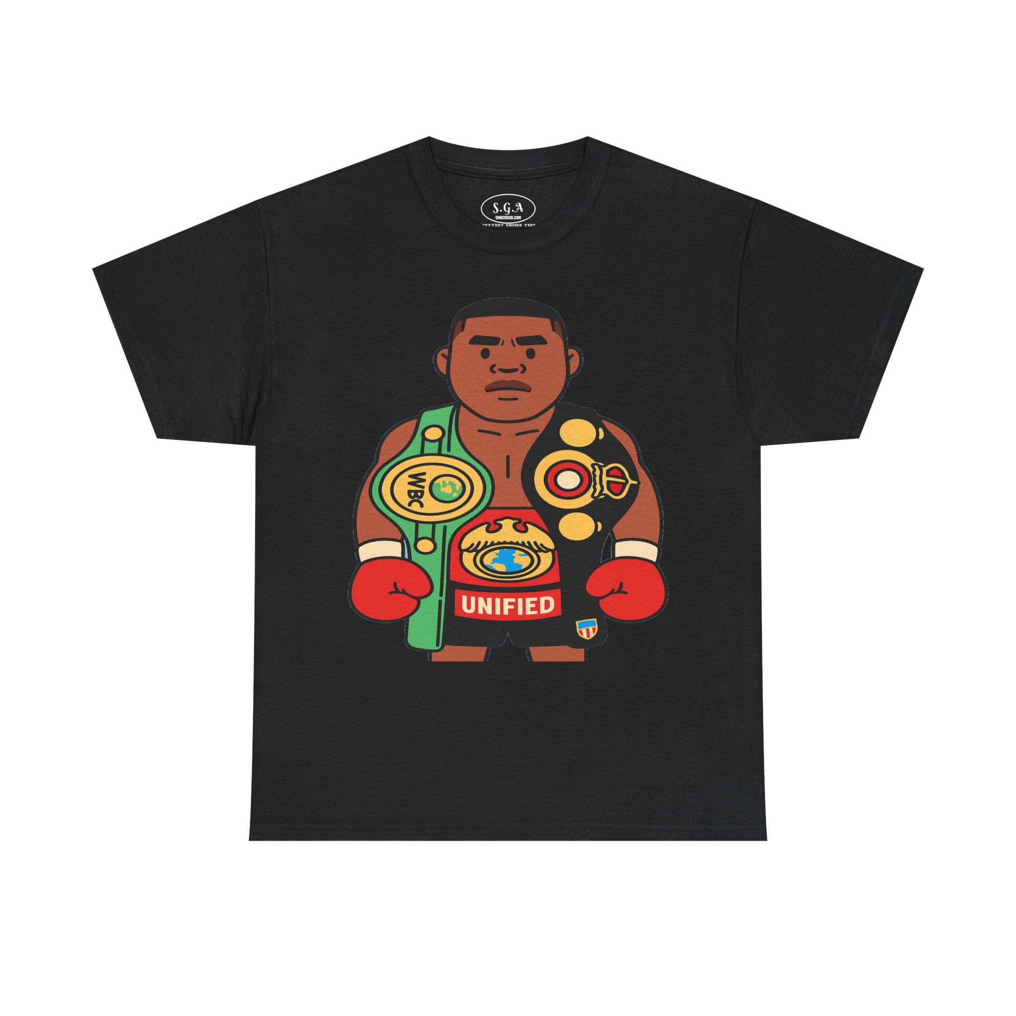Iron Mike Inspired Boxing Champion T-Shirt – Cartoon Heavyweight Champ Tee | Boxing Streetwear Shirt | Smack God Apparel