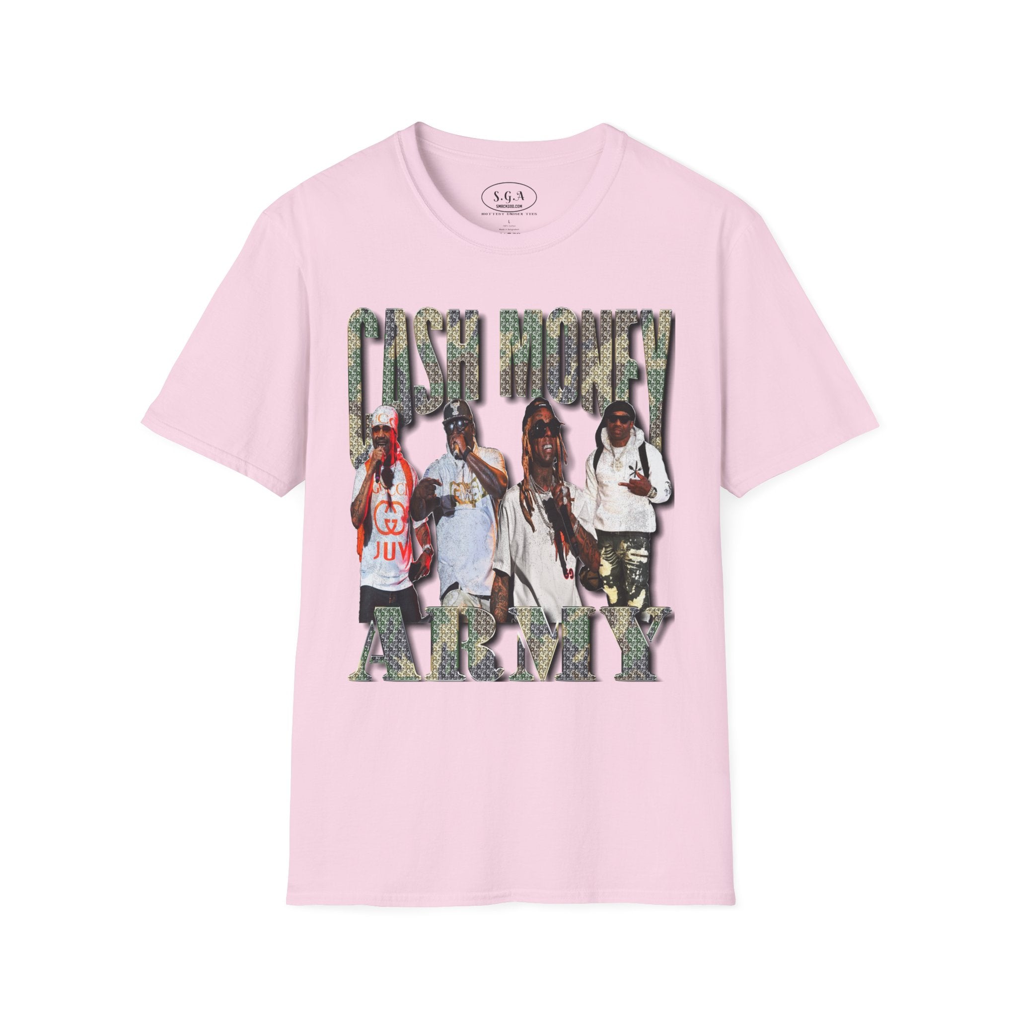 Cash Money Army T-Shirt | Smack God Apparel | Featuring Juvenile, B.G., Turk & Lil Wayne