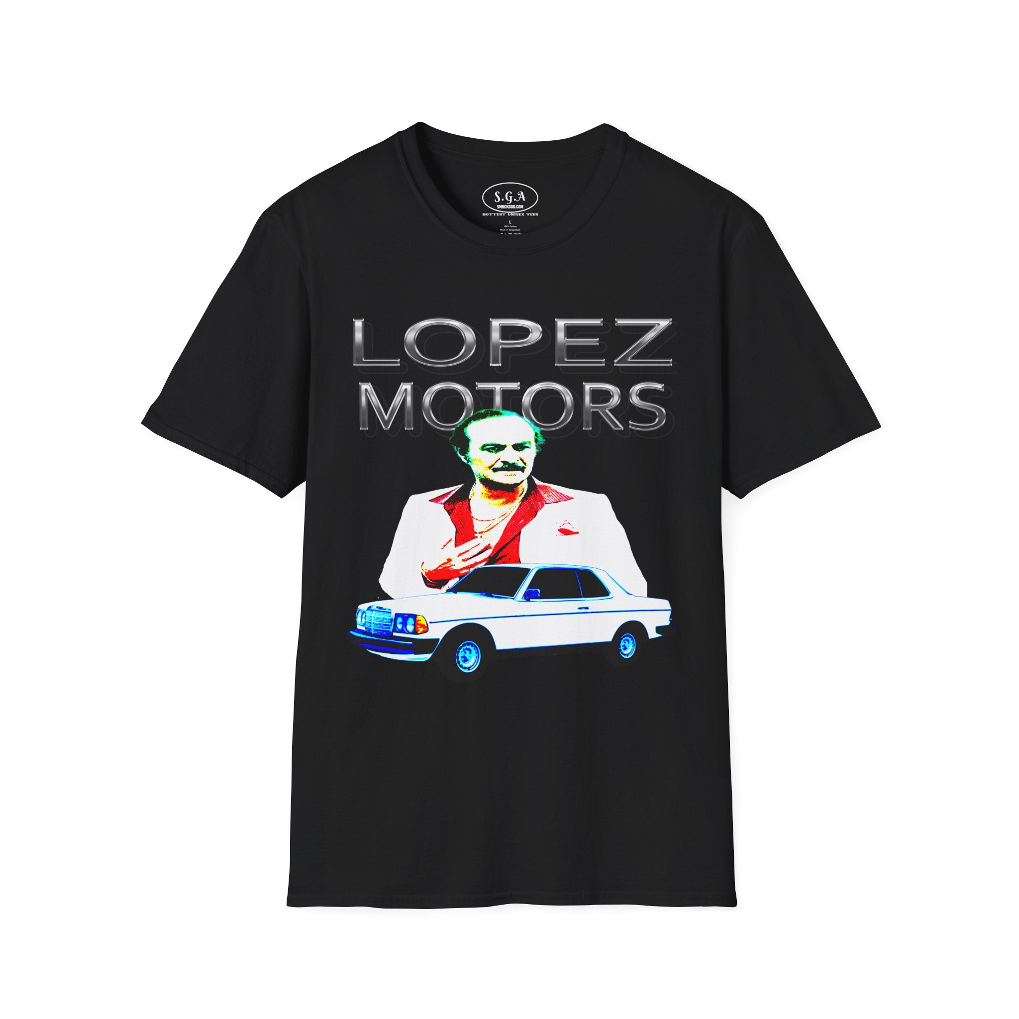 Frank Lopez Scarface T-Shirt – Smack God Apparel Movie Graphic Tee | 80s Crime Film Shirt | Urban Streetwear TShirt