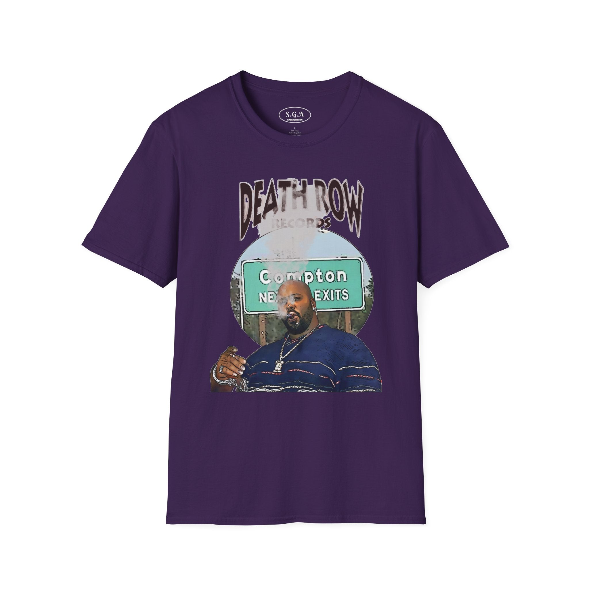 Suge Knight Death Row Records Inspired T-Shirt – West Coast Hip Hop Graphic Tee | Compton Streetwear Shirt | Smack God Apparel