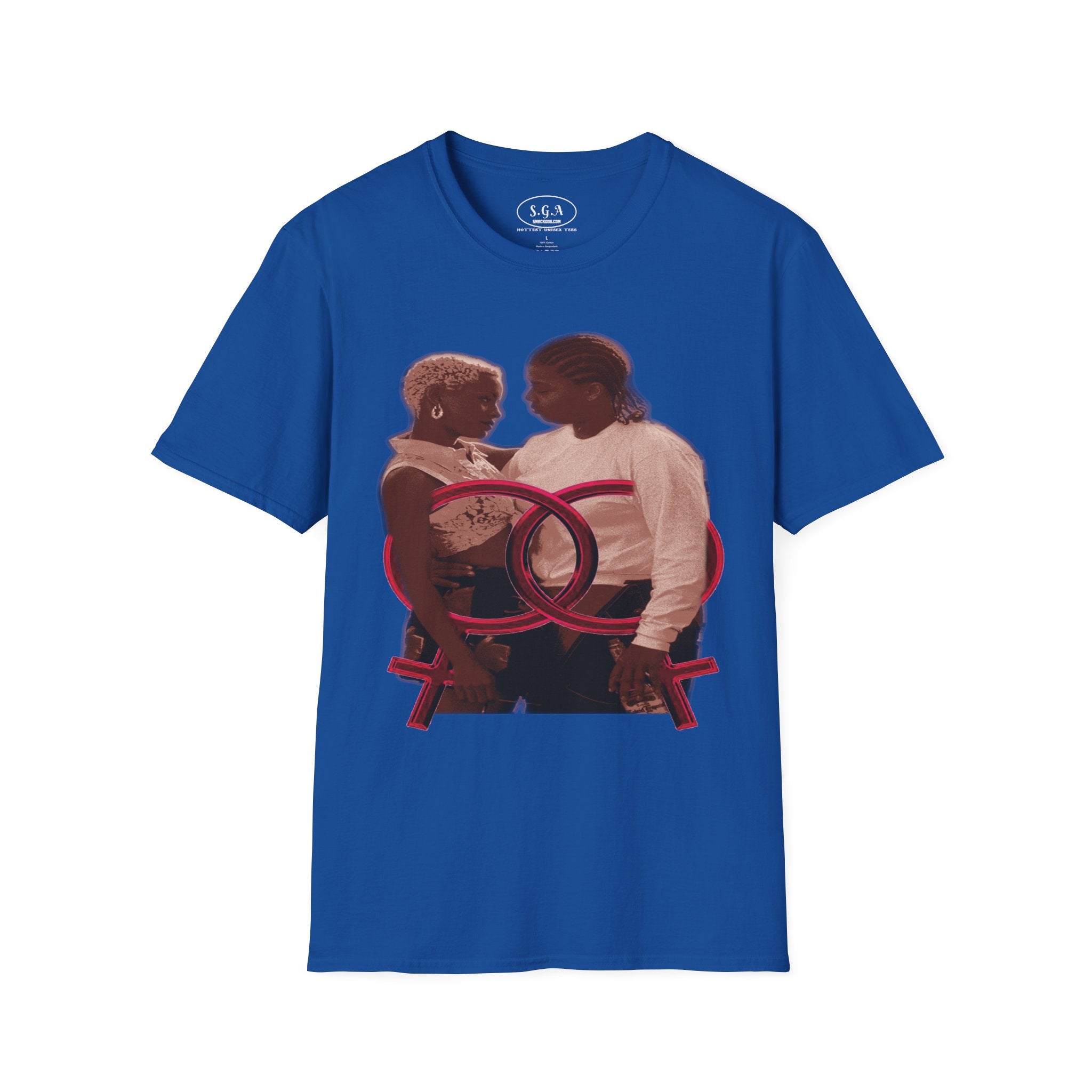 Cleo & Ursula Inspired Set It Off Graphic T-Shirt –  Couple Streetwear Tee | Feminine Energy Love Shirt | Smack God Apparel