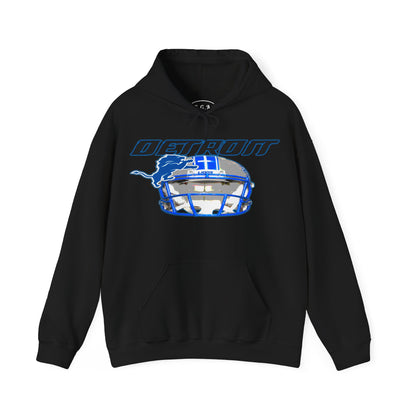 Detroit Lions Unisex Hooded Sweatshirt-Smack God Apparel