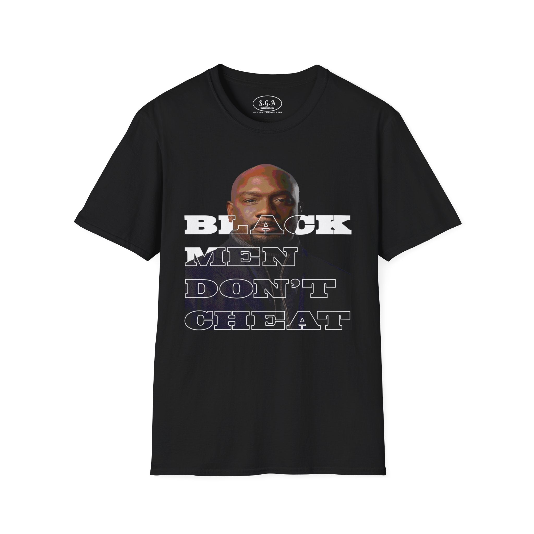 Black Men Don't Cheat Tee | Relationship Drama Graphic Shirt– Smack God Apparel
