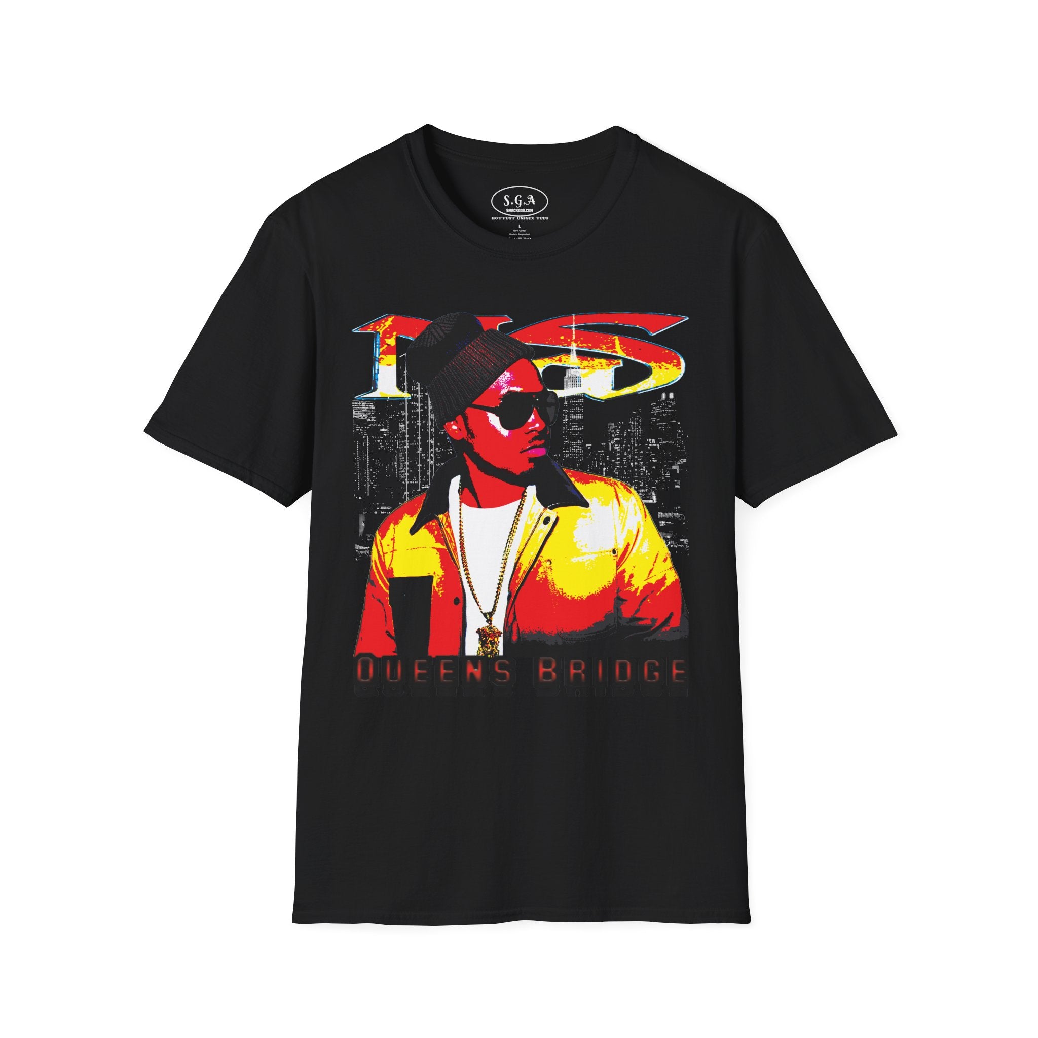 Nas Inspired Queens Bridge T-Shirt – Hip Hop Legend Graphic Tee | NYC Streetwear Shirt | Smack God Apparel