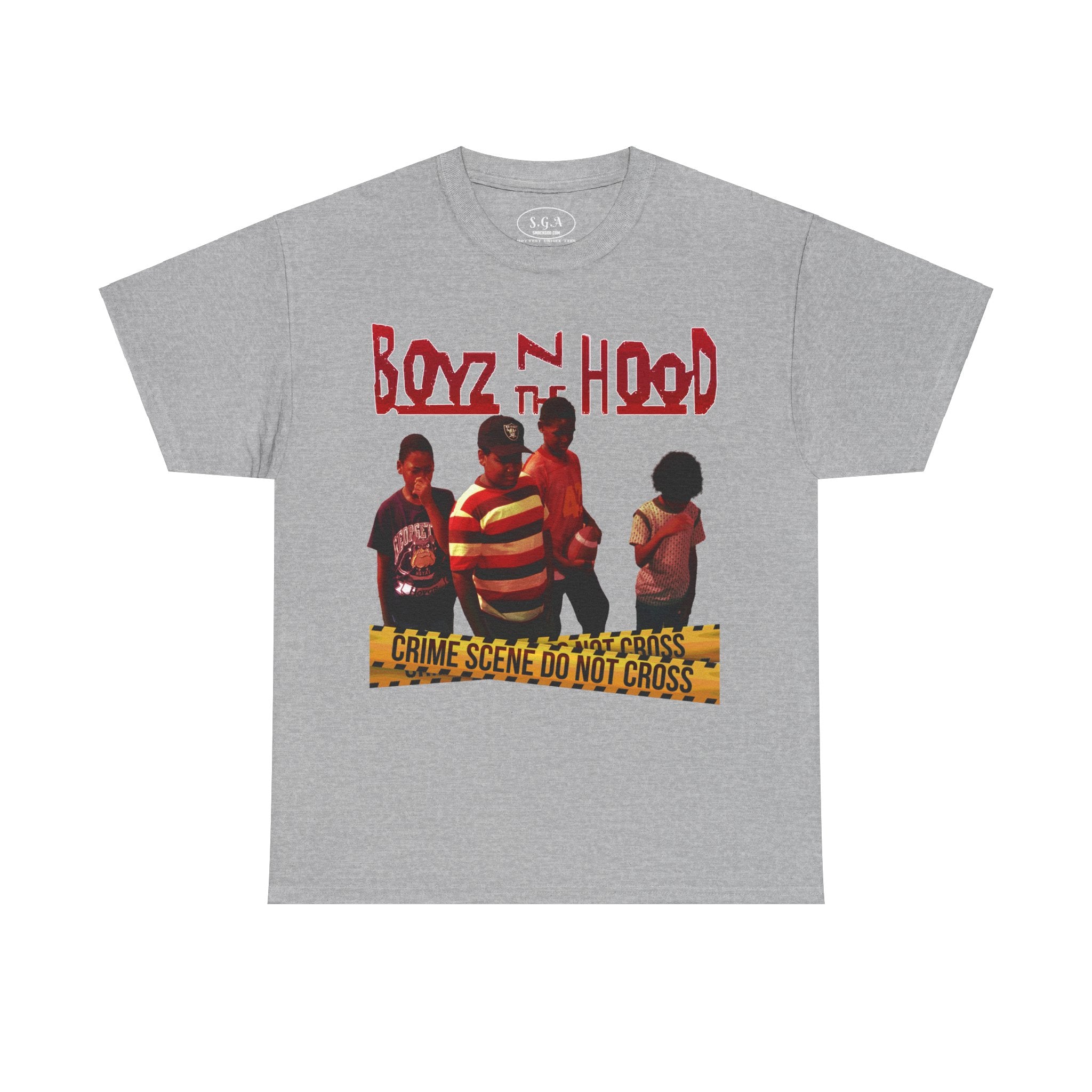 Boyz N The Hood Inspired Graphic T-Shirt – Classic Urban Movie Streetwear Tee | Smack God Apparel Retro Hip Hop Shirt Graphic