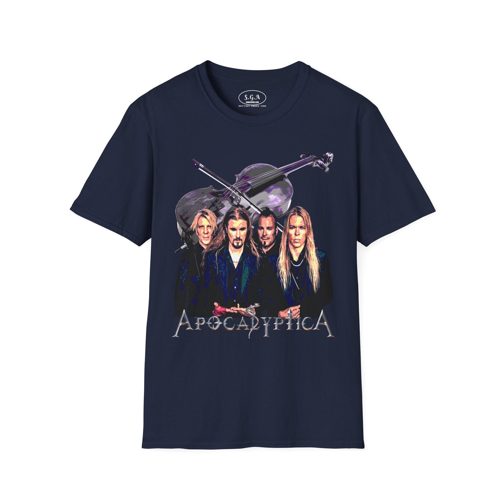 Apocalyptica Inspired T-Shirt – Heavy Metal Cello Rock Graphic Tee | Symphony Metal Band Shirt | Smack God Apparel