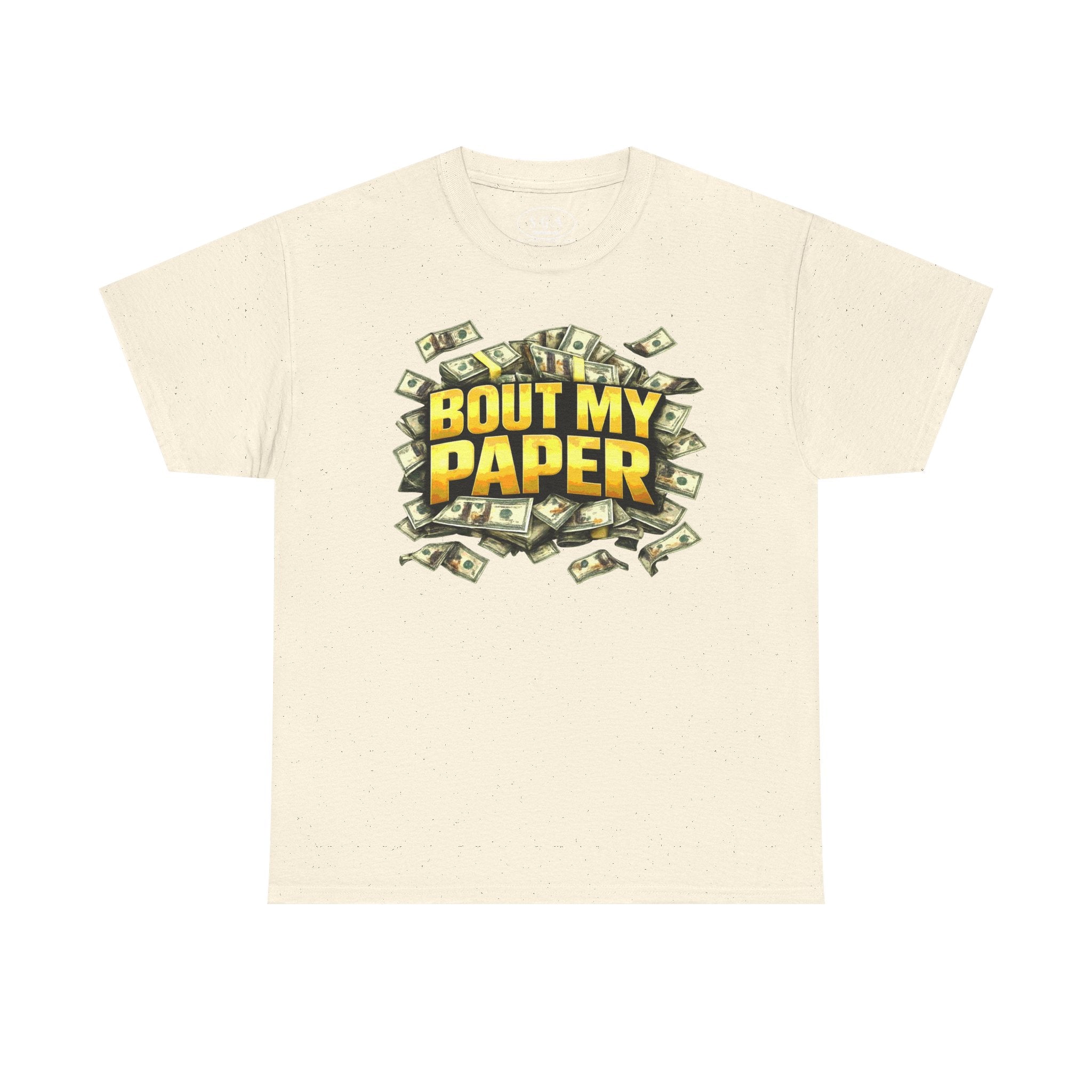 Bout My Paper T-Shirt – Money Hustle Graphic Tee | Cash Stacks Streetwear Shirt | Smack God Apparel