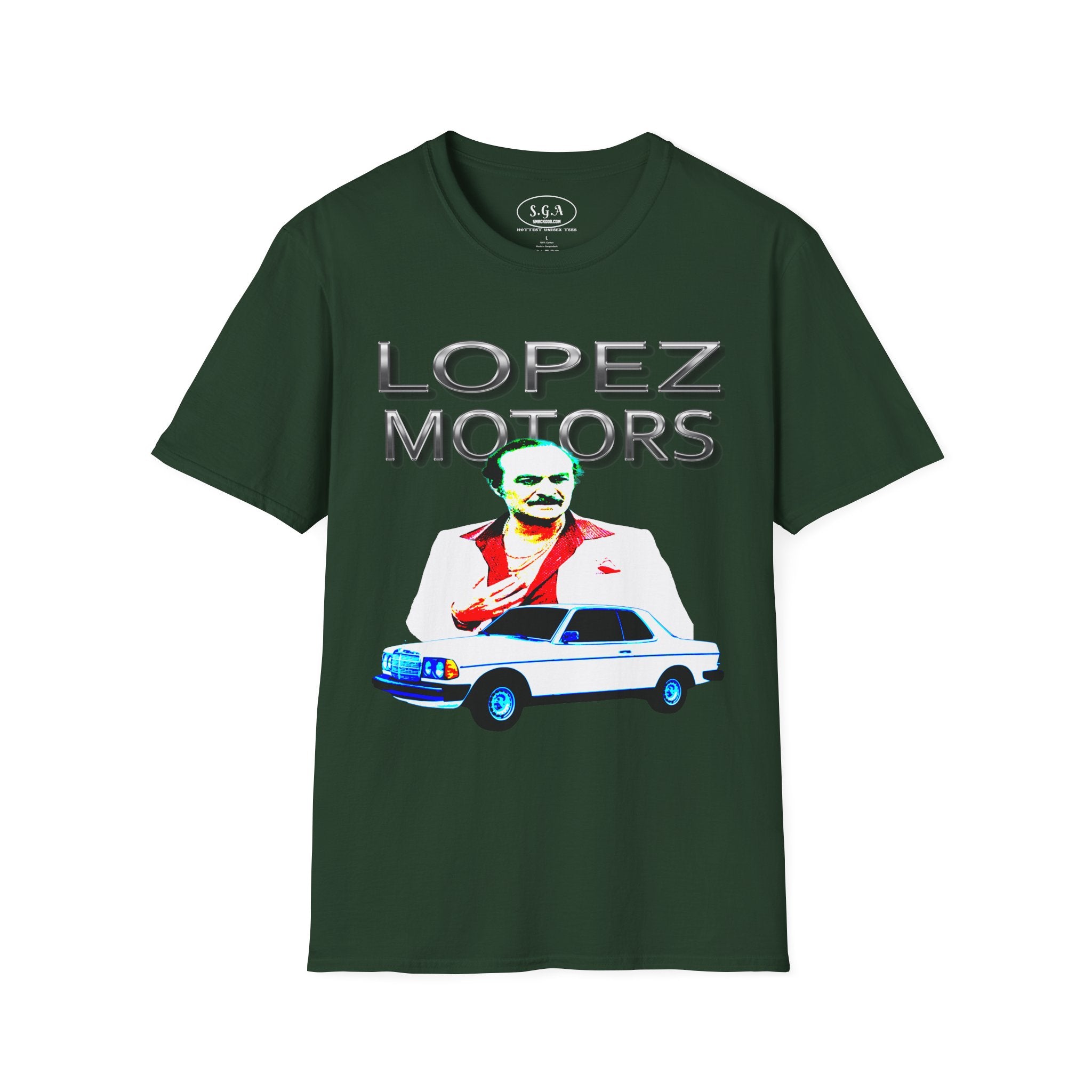 Frank Lopez Scarface T-Shirt – Smack God Apparel Movie Graphic Tee | 80s Crime Film Shirt | Urban Streetwear TShirt