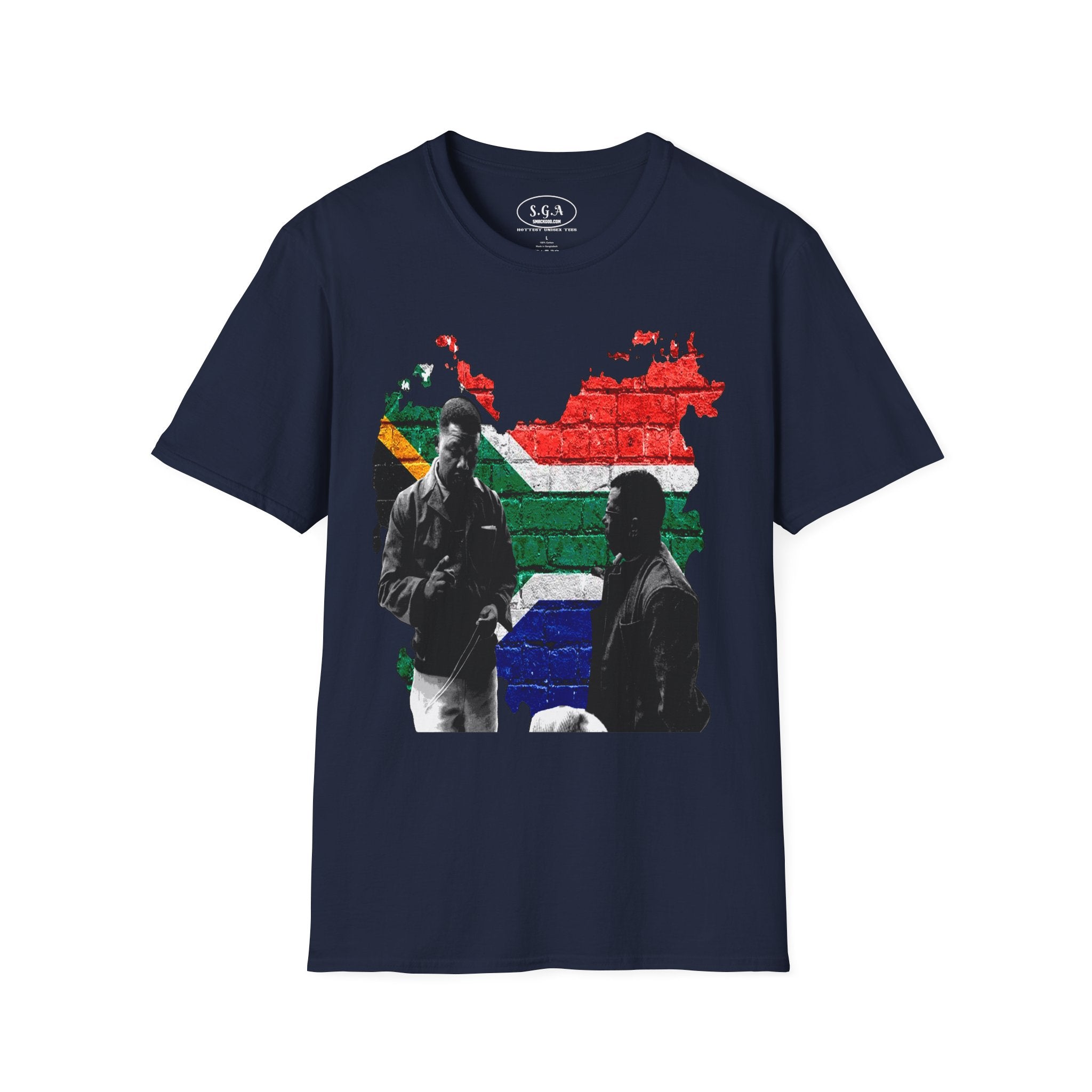 Smack God Apparel “Legacy & Strength” Graphic T-Shirt – Nelson Mandela Inspired Tee | Powerful Statement Streetwear Shirt | Cultural Icon Graphic Tee
