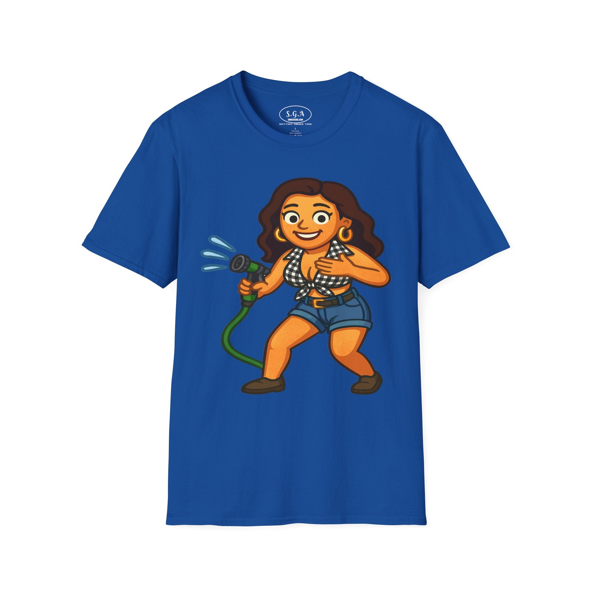 “Mrs. Parker” Cartoon Graphic T-Shirt – Funny Urban Character Tee | Playful Streetwear Shirt | Smack God Apparel