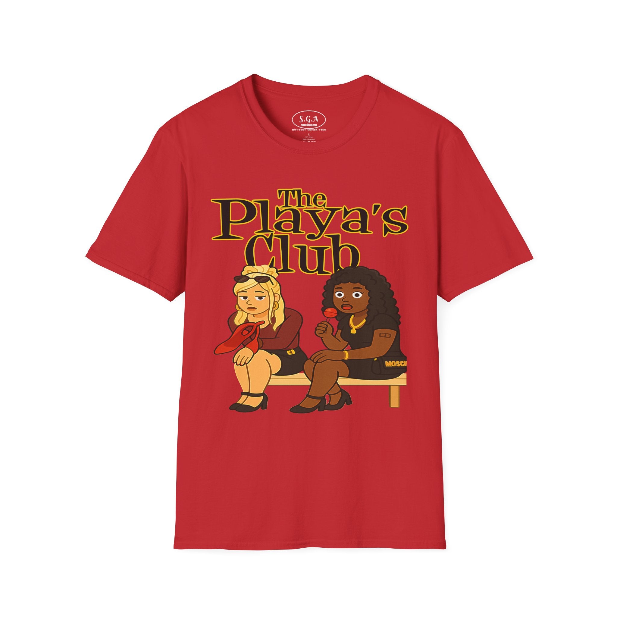 The Playa’s Club Ronnie & Trixie Inspired T-Shirt – Classic Urban Movie Graphic Tee | Funny Streetwear Shirt | Smack God Apparel