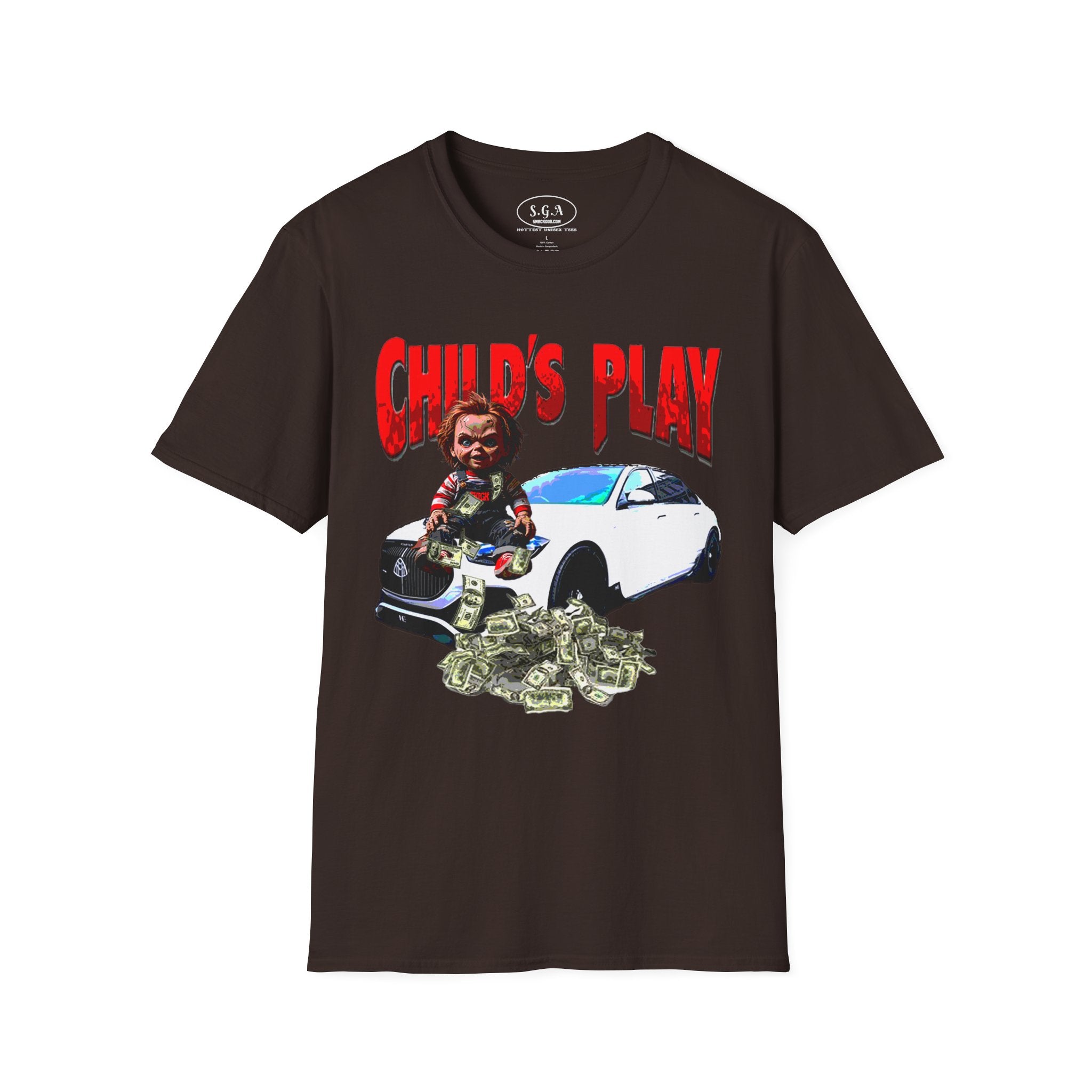 Child’s Play Horror Shirt – Smack God Apparel | Killer Doll Graphic T-Shirt | Funny Scary Movie Streetwear Tee