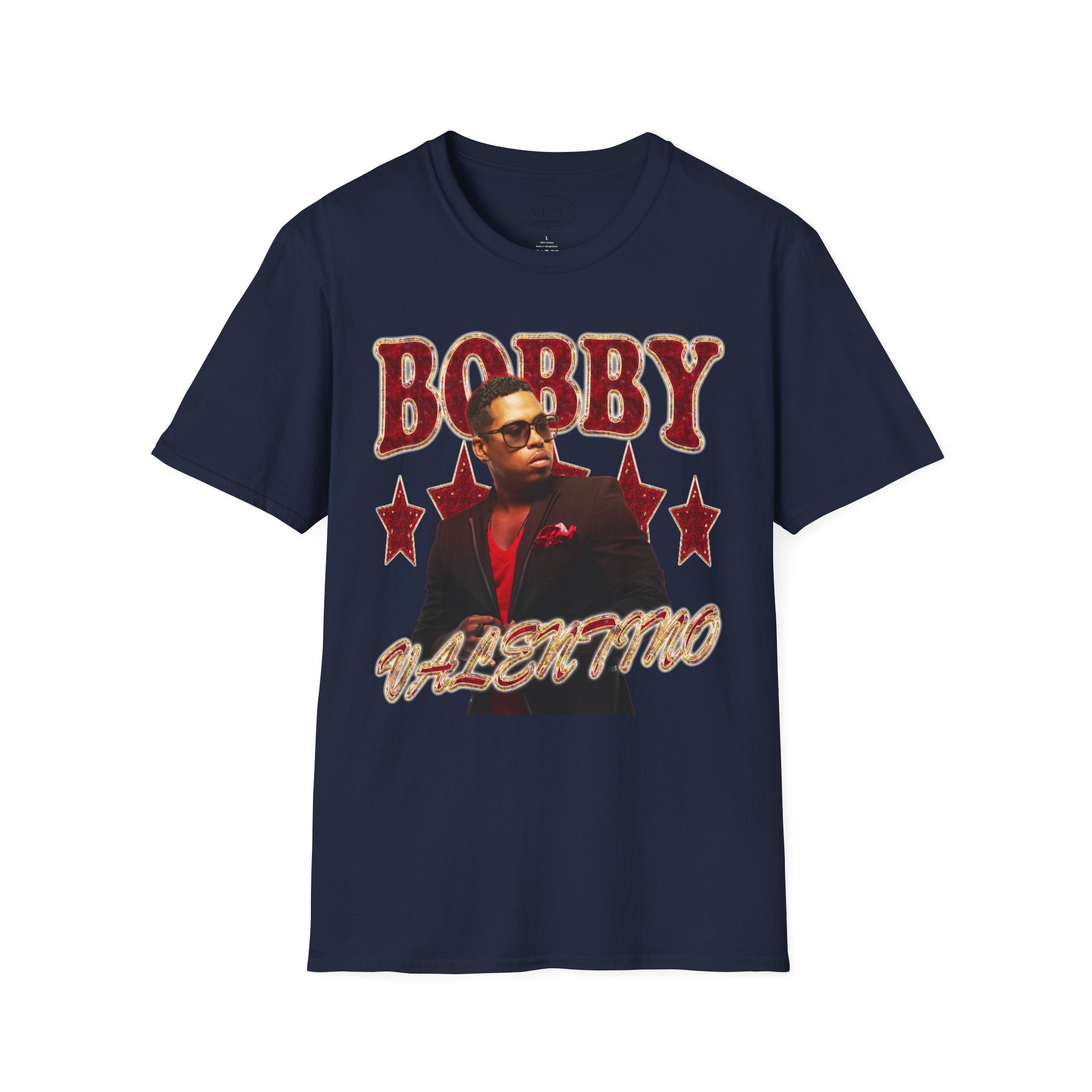 Bobby V Inspired T-Shirt – Smooth R&B Throwback Graphic Tee | 2000s R&B Vibes Shirt | Smack God Apparel
