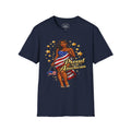 Smack God Apparel “Proud to Be American” T-Shirt – Patriotic USA Flag Graphic Tee | Sexy Independence Day Shirt | 4th of July Streetwear Tee