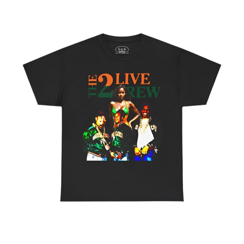 2 Live Crew Inspired T-Shirt – Retro Hip Hop Graphic Tee | Vintage Miami Bass Streetwear | Smack God Apparel