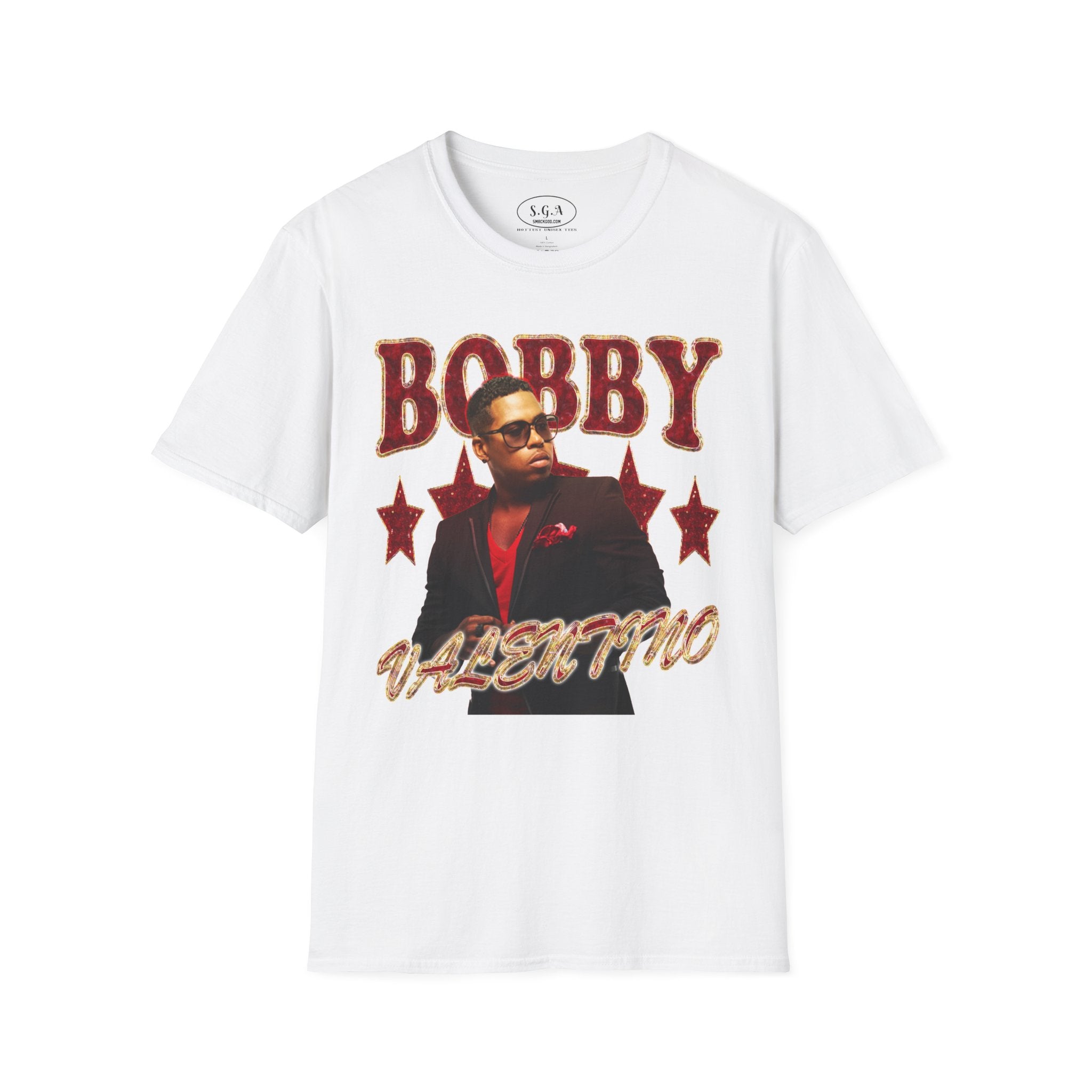 Bobby V Inspired T-Shirt – Smooth R&B Throwback Graphic Tee | 2000s R&B Vibes Shirt | Smack God Apparel