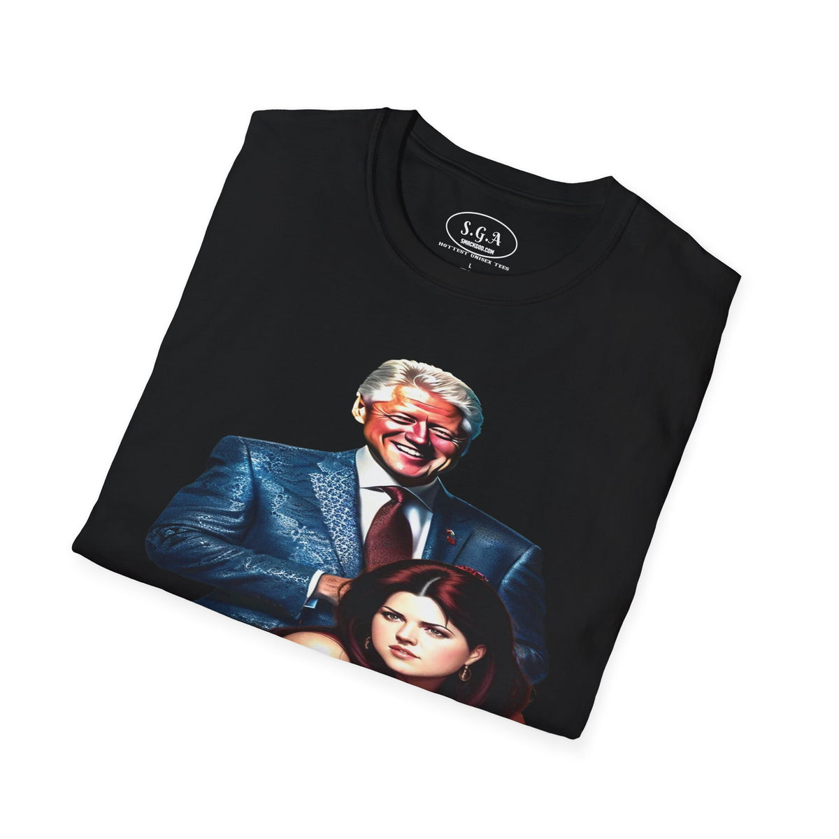 Bill Clinton & Monica Lewinsky Graphic T-Shirt – Viral Political Pop Culture Tee | Smack God Apparel