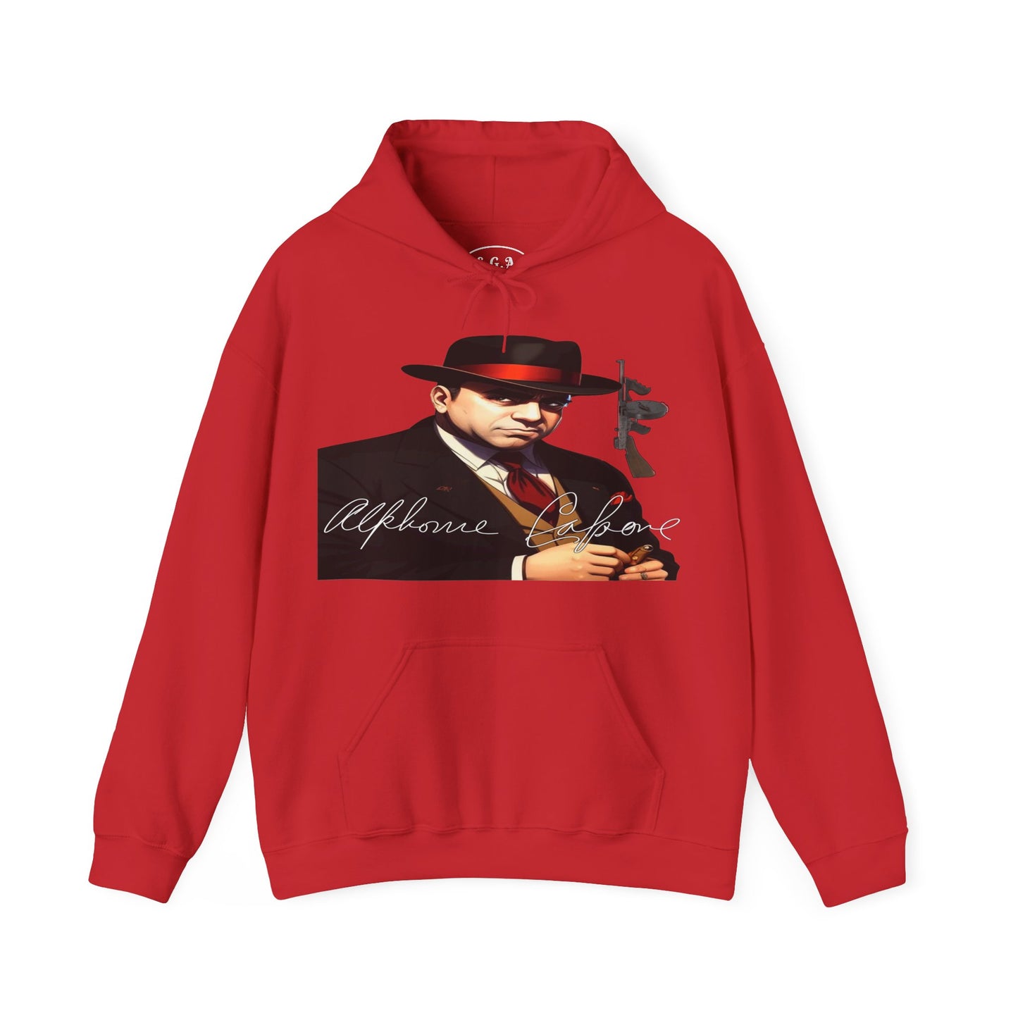 Al Capone Pullover Hoodie- Smack God Apparel