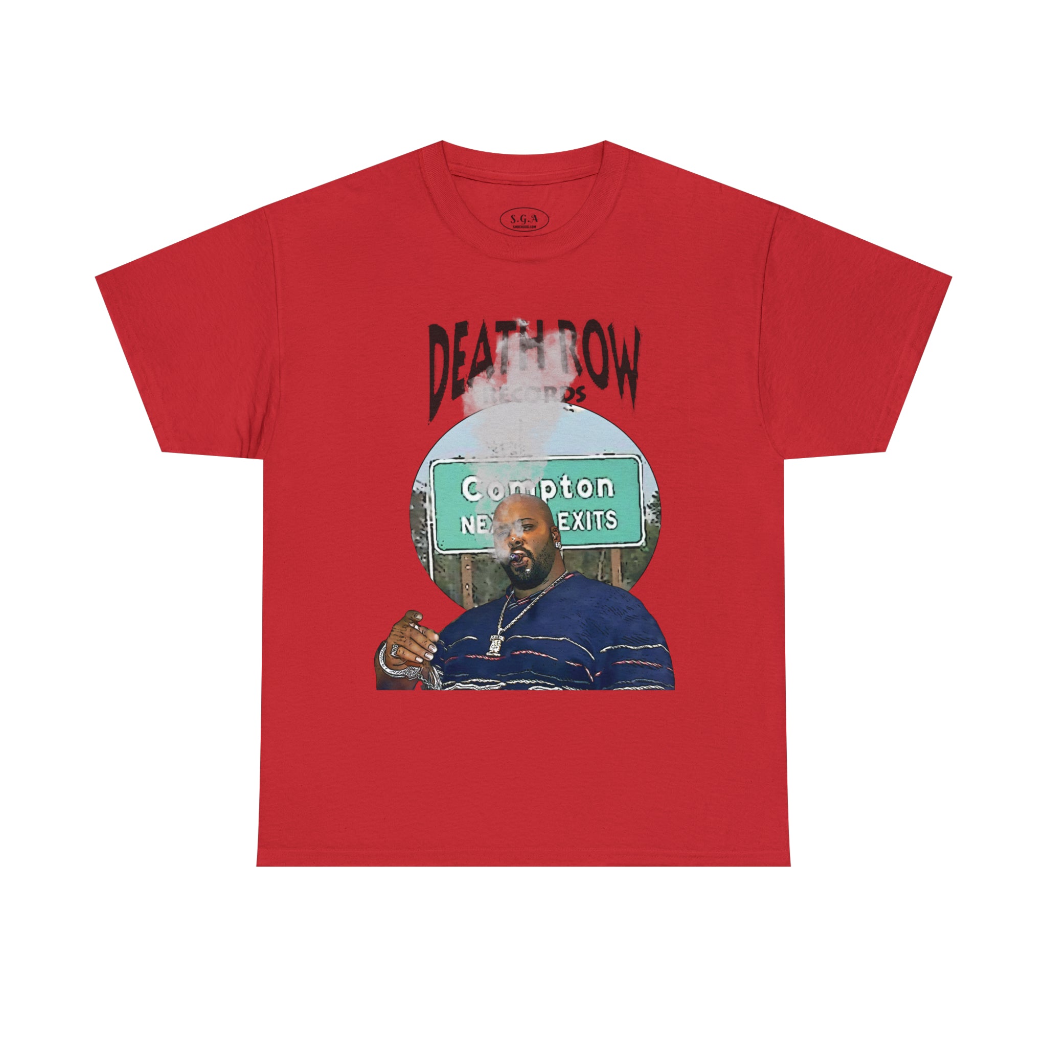 Suge Knight Death Row Records Inspired T-Shirt – West Coast Hip Hop Graphic Tee | Compton Streetwear Shirt | Smack God Apparel