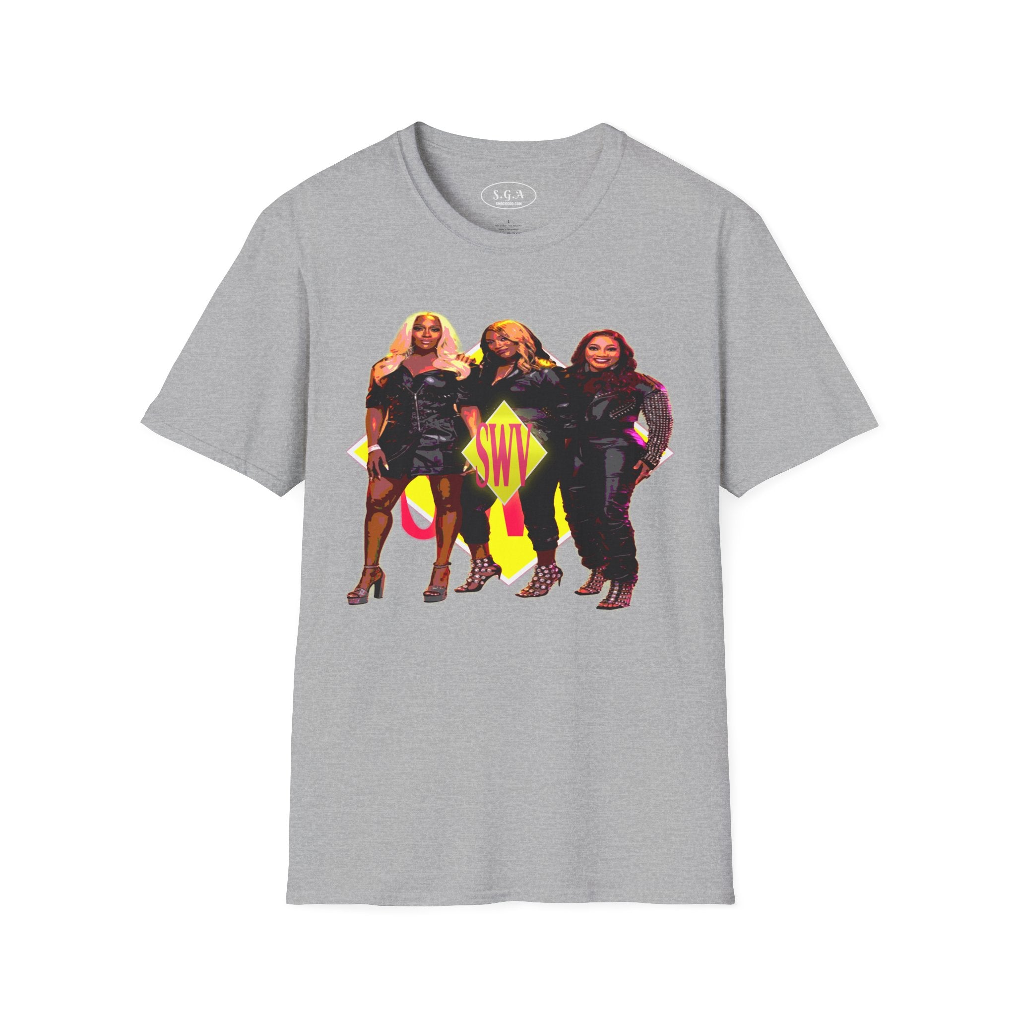 SWV Inspired R&B Girl Group T-Shirt – 90s Soul Sisters Graphic Tee | Retro Hip Hop & R&B Shirt | Smack God Apparel