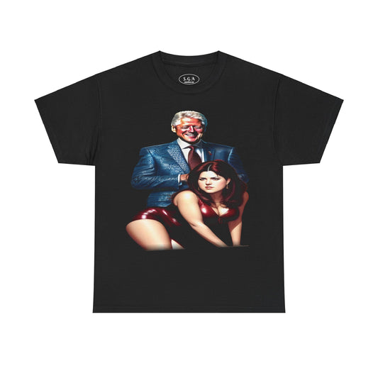 Bill Clinton & Monica Lewinsky T-Shirt - Smack God Apparel