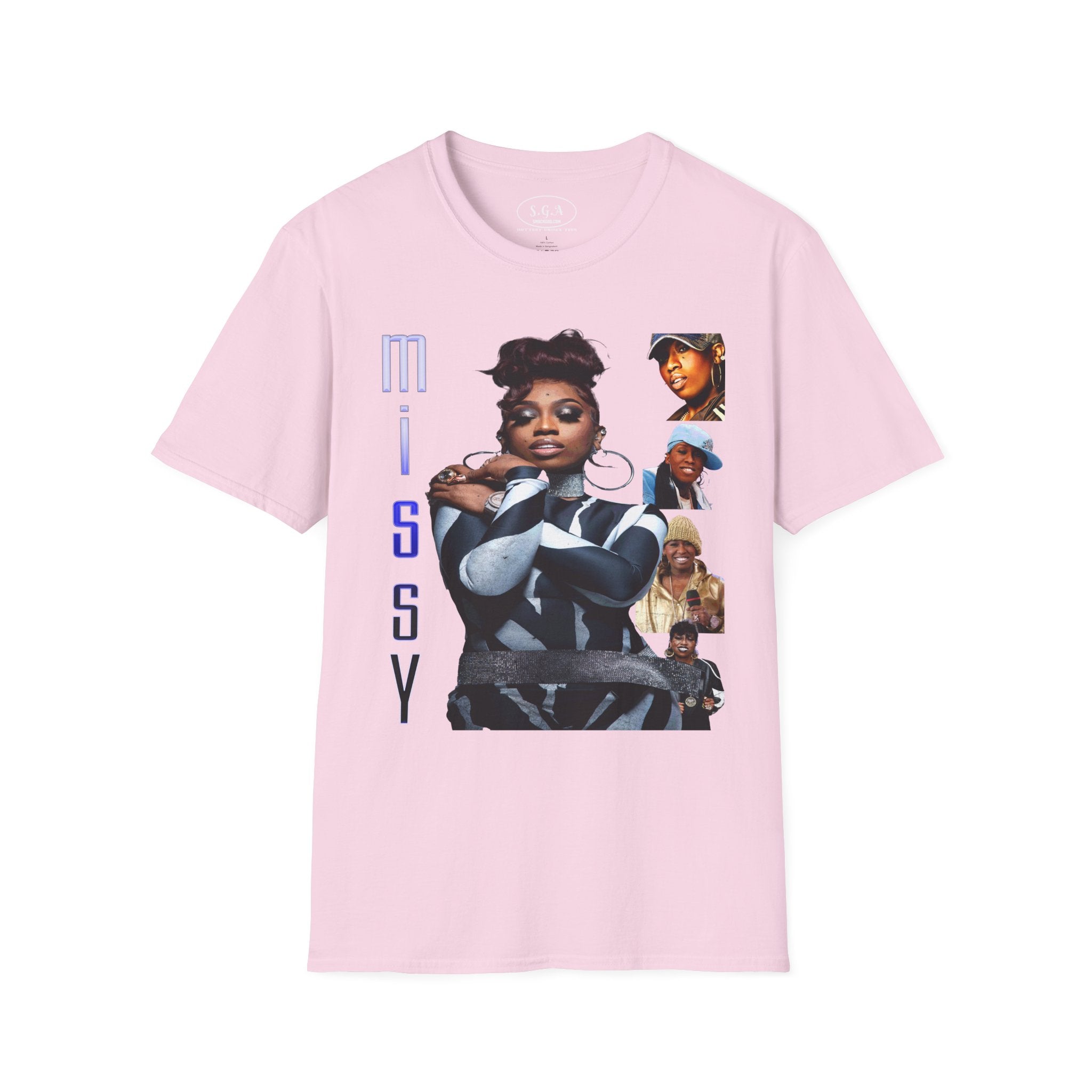 Missy Elliott Graphic T-Shirt – Smack God Apparel Hip Hop Legend Tee | 90s Female Rap Icon Shirt | Urban Streetwear TShirt