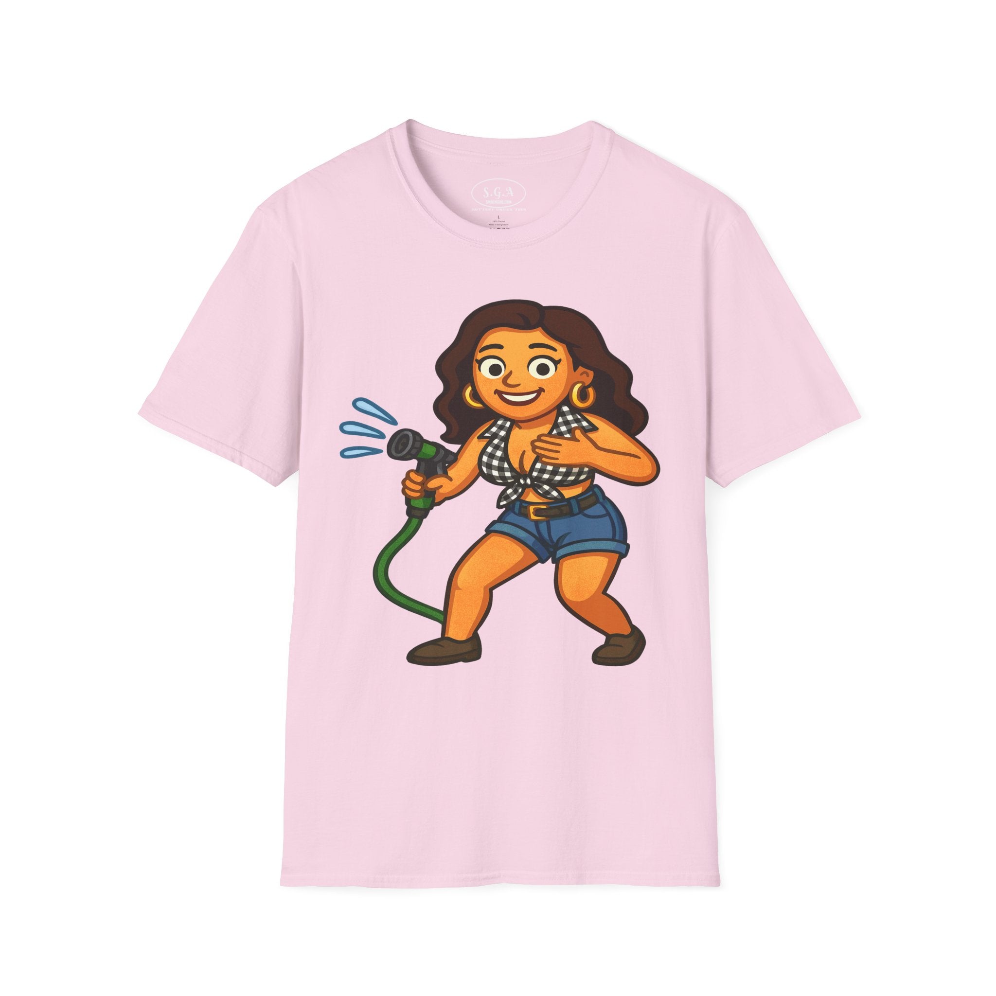 “Mrs. Parker” Cartoon Graphic T-Shirt – Funny Urban Character Tee | Playful Streetwear Shirt | Smack God Apparel