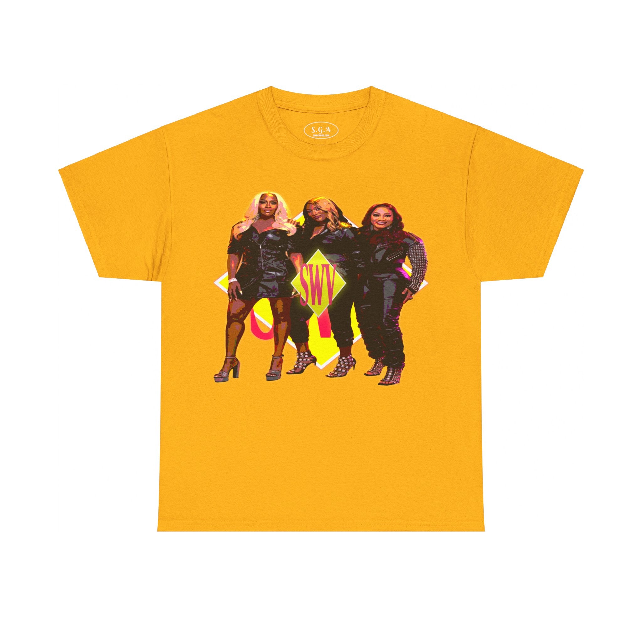 SWV Inspired R&B Girl Group T-Shirt – 90s Soul Sisters Graphic Tee | Retro Hip Hop & R&B Shirt | Smack God Apparel