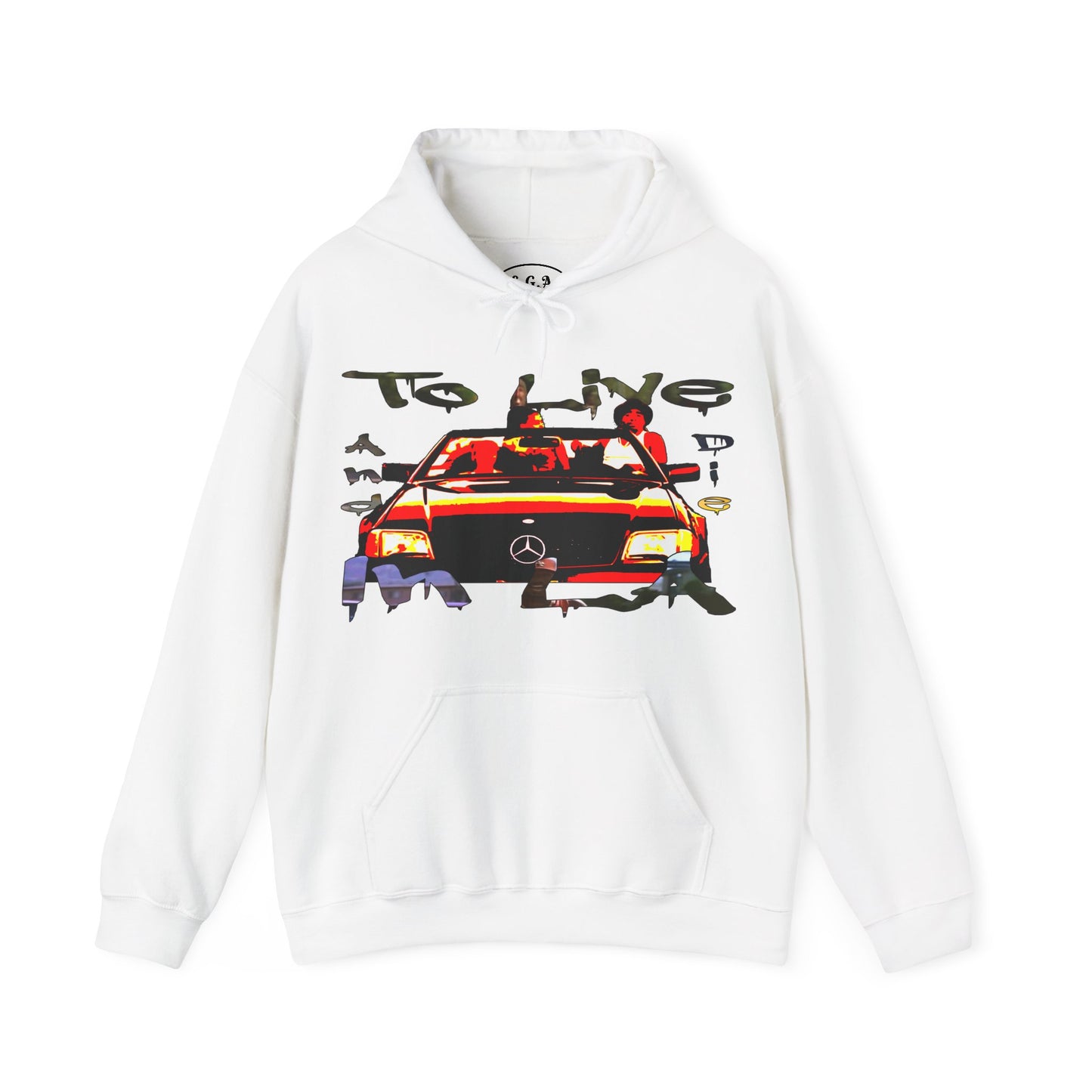 To Live and Die in LA 2Pac Unisex Pullover  Hoodie – Smack God Apparel