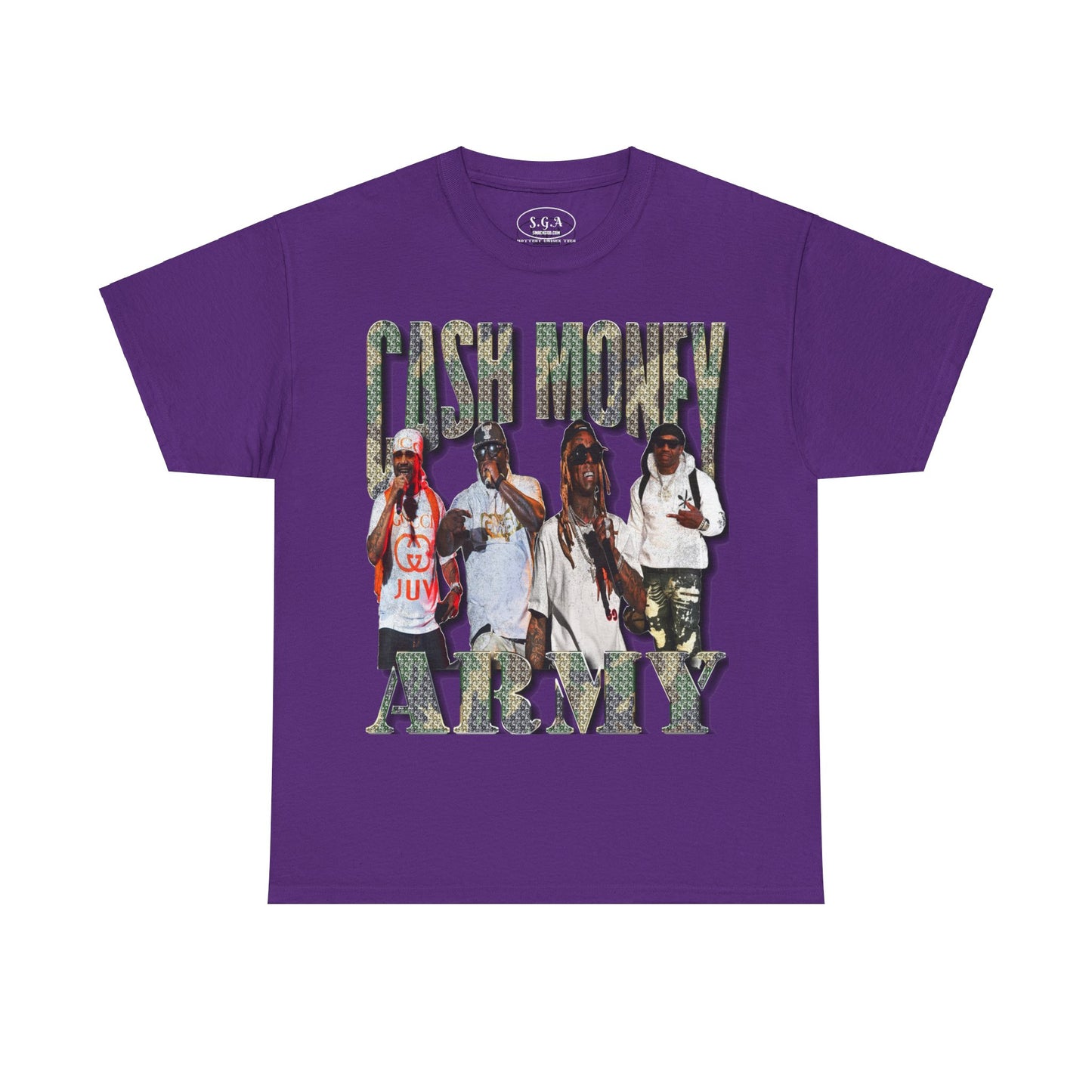 Cash Money Army T-Shirt | Smack God Apparel | Featuring Juvenile, B.G., Turk & Lil Wayne