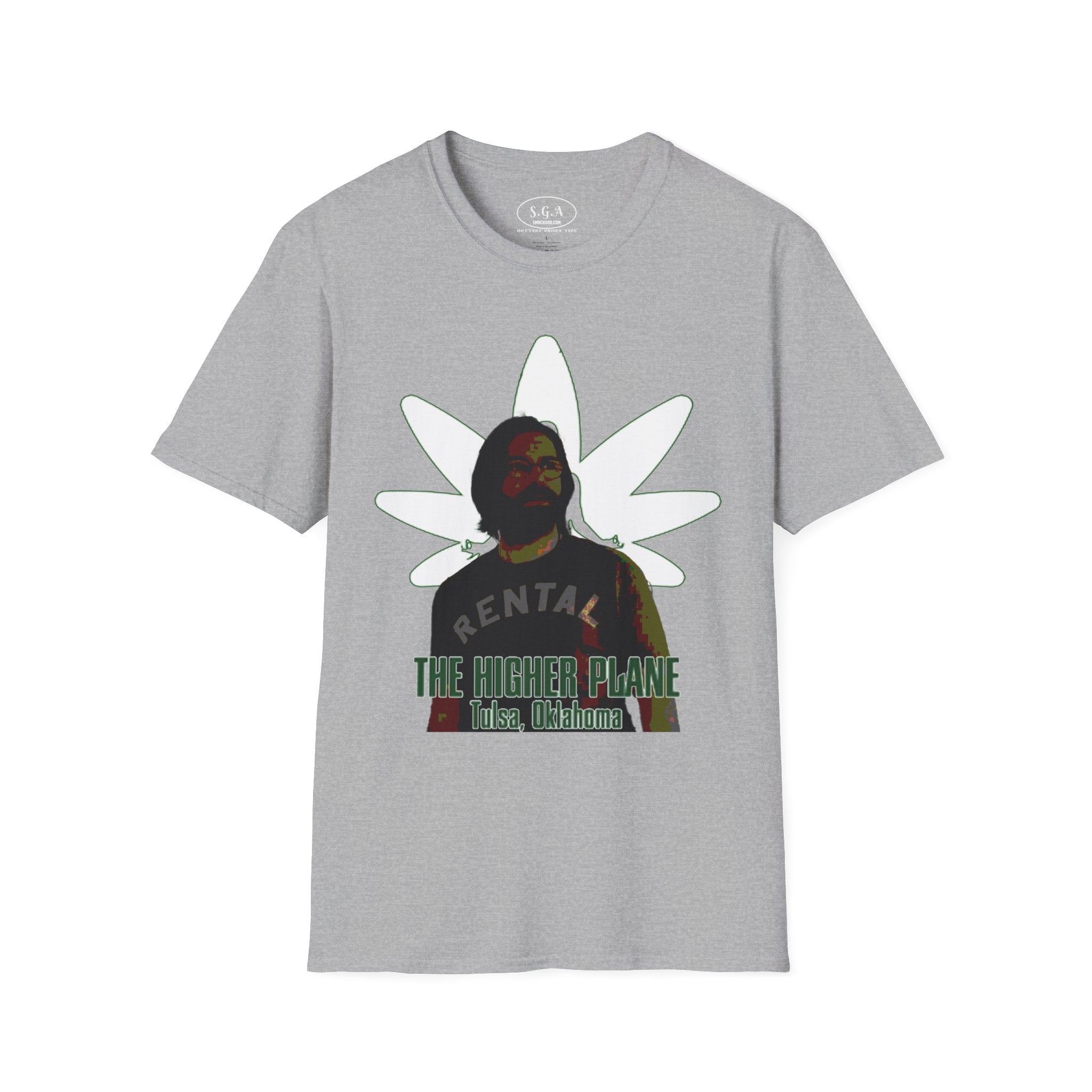 “The Higher Plane” Tulsa Oklahoma T-Shirt – Tulsa King Inspired Cannabis Streetwear Graphic Tee | Urban Lifestyle Shirt | Smack God Apparel | SmackGod.com