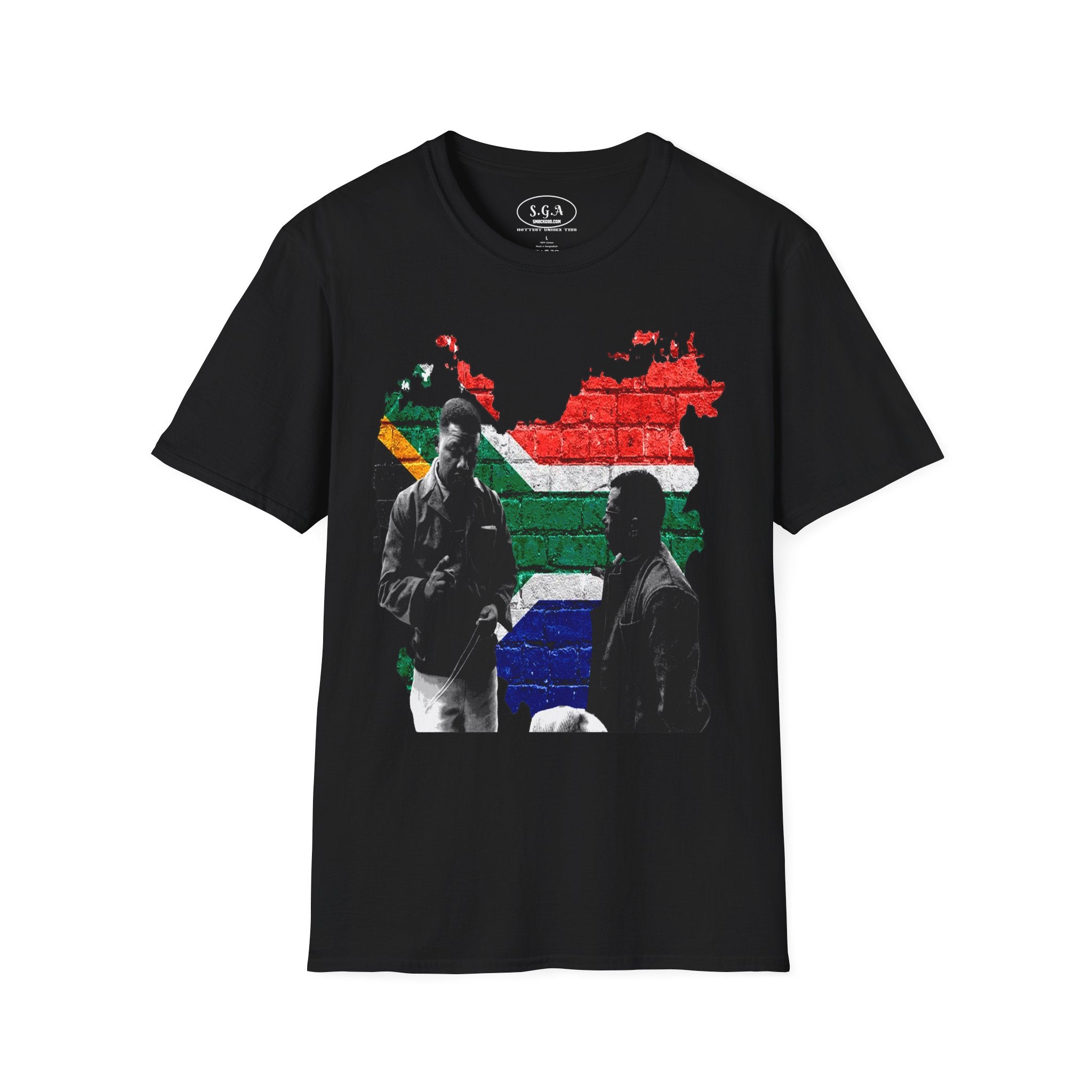 Smack God Apparel “Legacy & Strength” Graphic T-Shirt – Nelson Mandela Inspired Tee | Powerful Statement Streetwear Shirt | Cultural Icon Graphic Tee