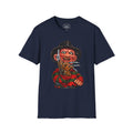 Smack God Apparel “Freddy Krueger Nightmare Slasher” Graphic T-Shirt – Horror Streetwear Tee | Retro Scary Killer Shirt | Halloween Graphic Tee
