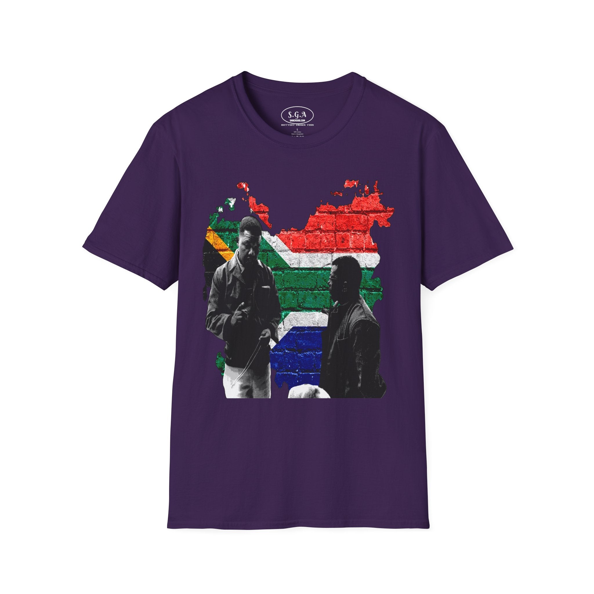 Smack God Apparel “Legacy & Strength” Graphic T-Shirt – Nelson Mandela Inspired Tee | Powerful Statement Streetwear Shirt | Cultural Icon Graphic Tee