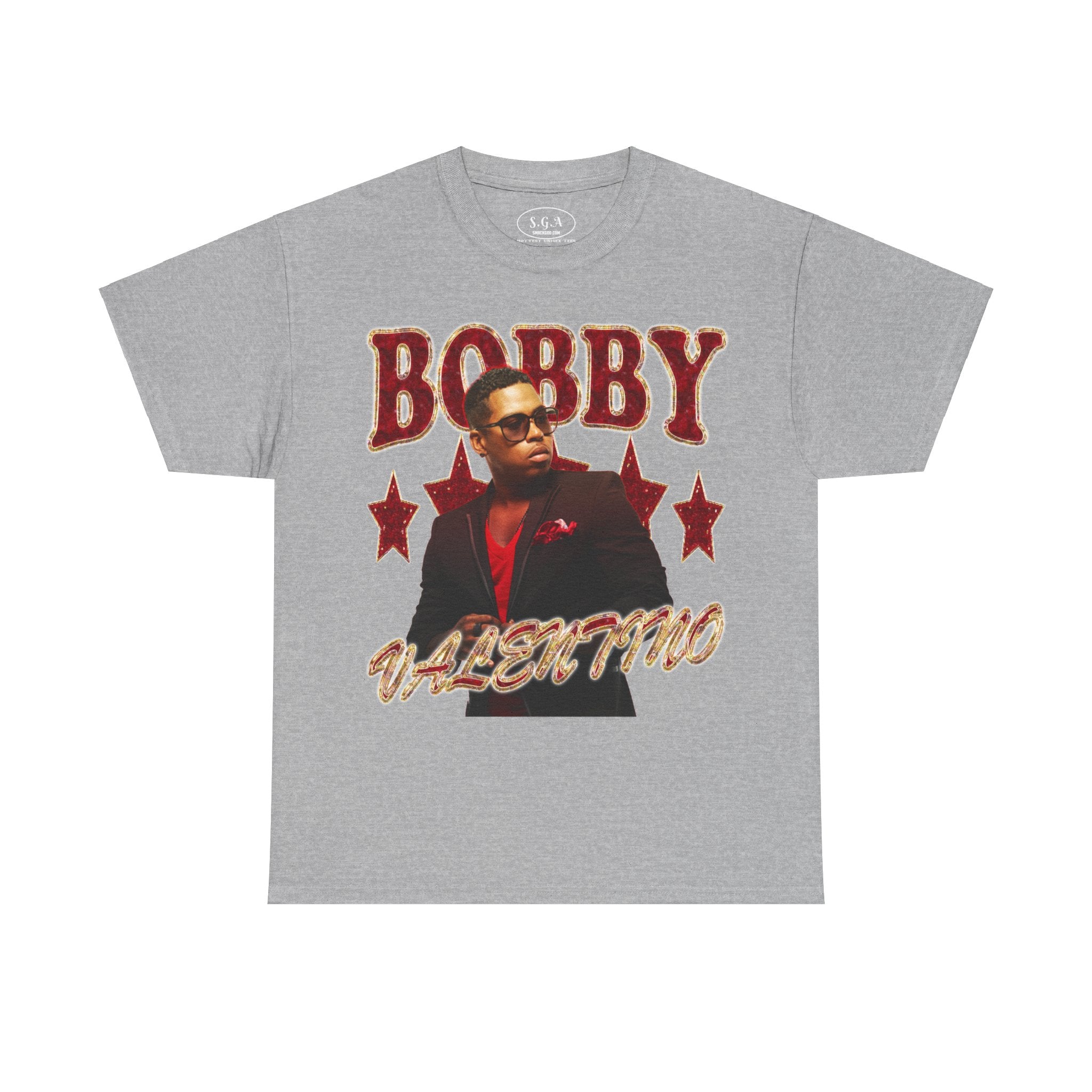 Bobby V Inspired T-Shirt – Smooth R&B Throwback Graphic Tee | 2000s R&B Vibes Shirt | Smack God Apparel