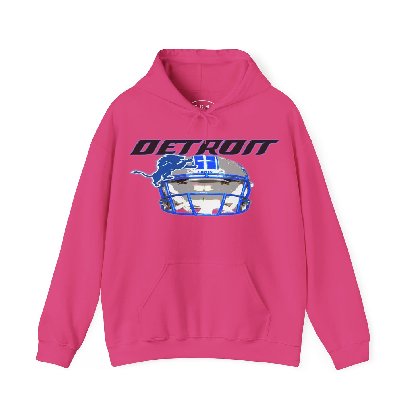 Detroit Lions Unisex Hooded Sweatshirt-Smack God Apparel