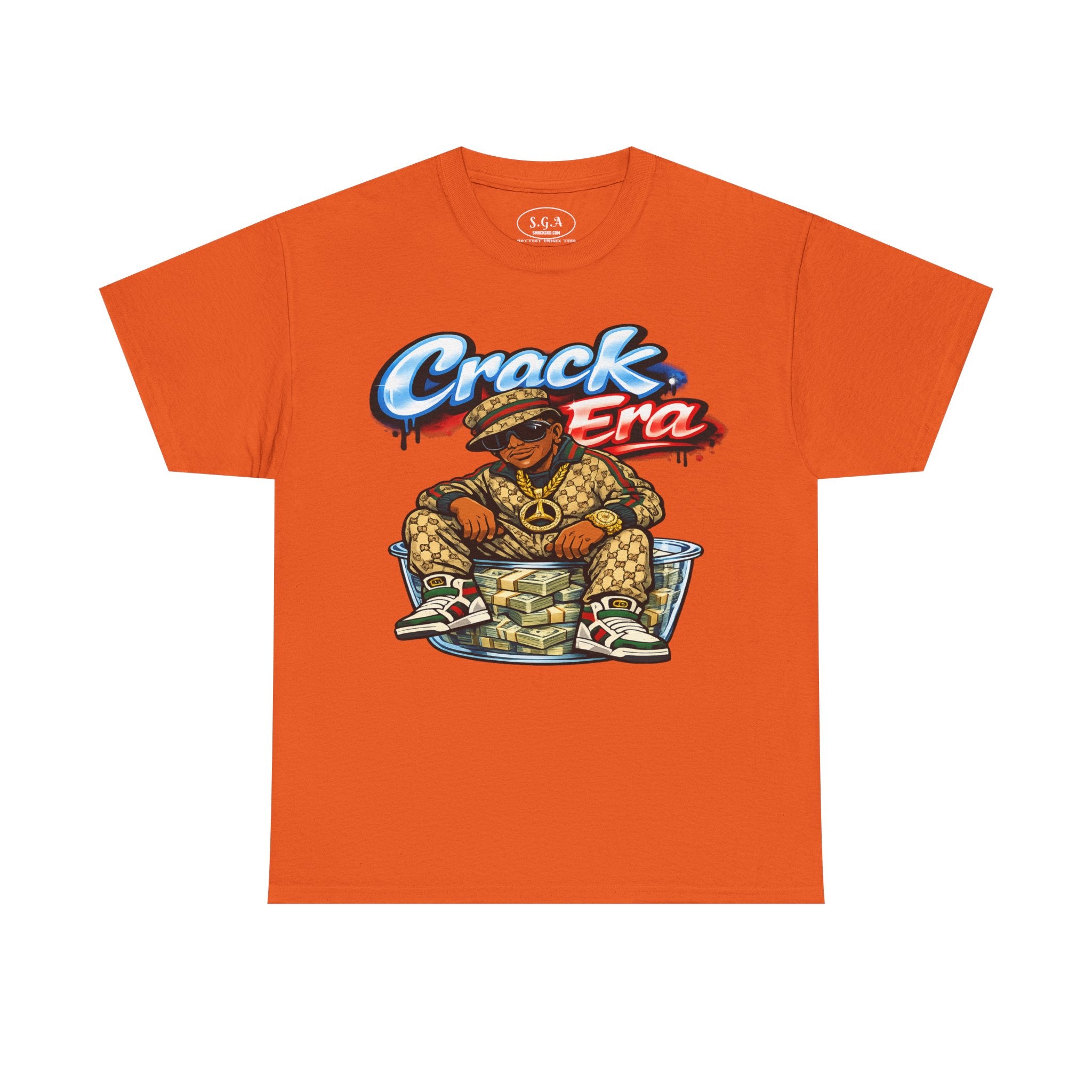 Crack Era Streetwear Shirt – Smack God Apparel | Retro Urban Graphic T-Shirt | Vintage Hip Hop Culture Tee