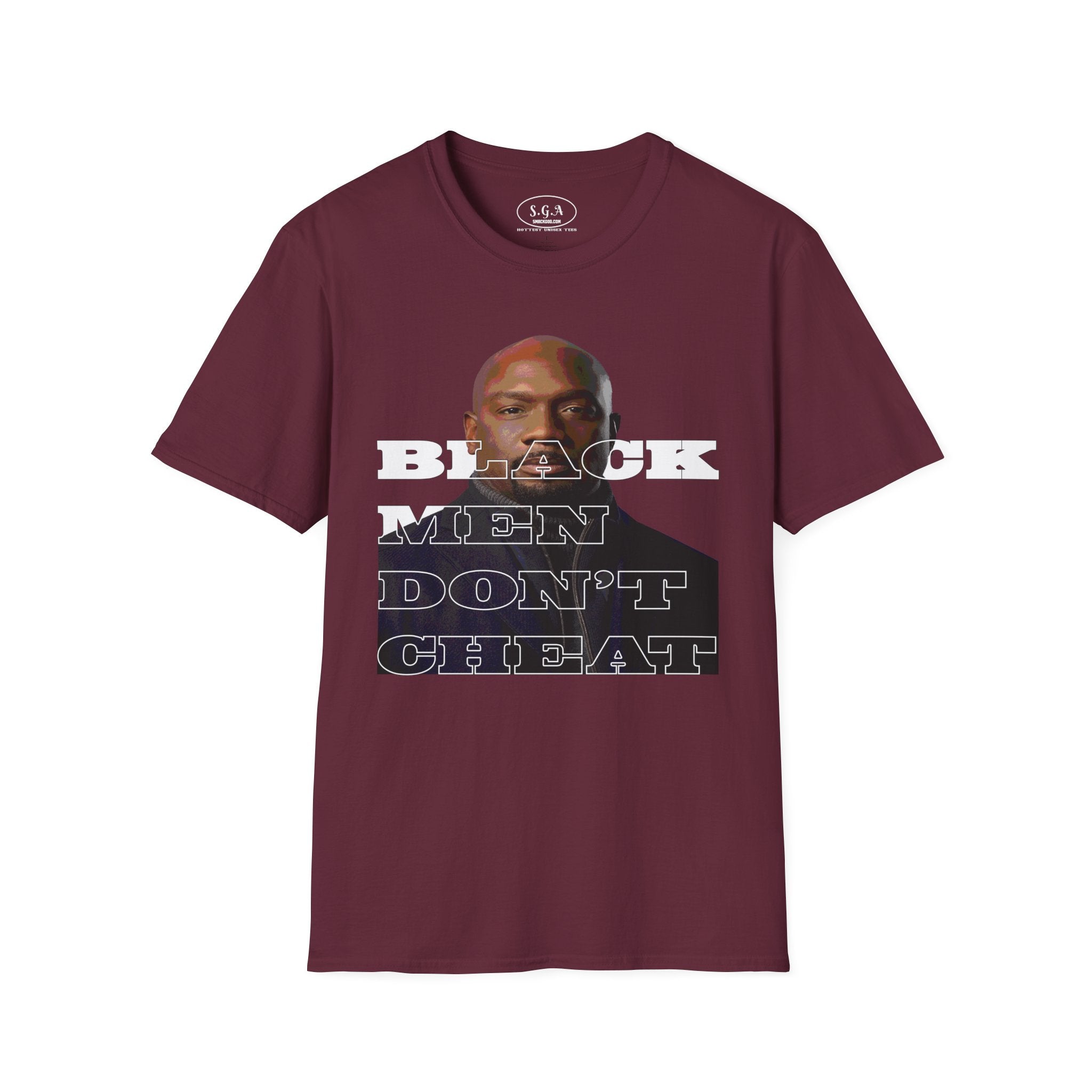 Black Men Don't Cheat Tee | Relationship Drama Graphic Shirt– Smack God Apparel