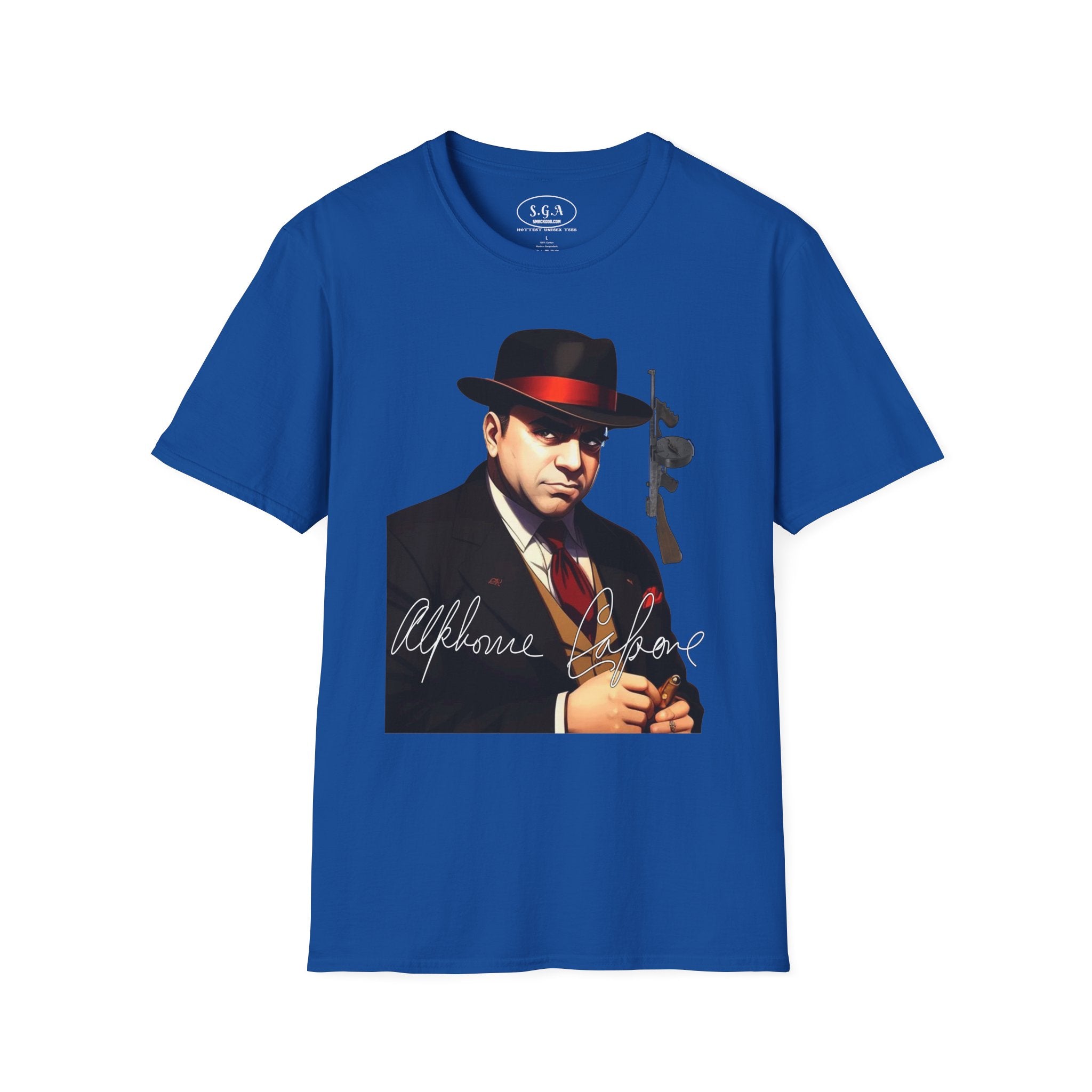 Al Capone Vintage Mafia Graphic T-Shirt – Gangster Streetwear Tee |Smack God Apparel
